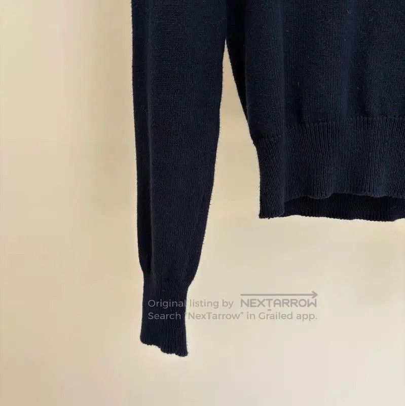 Louis Vuitton Louis Vuitton Black Knit Sweater with Logo . Size XS / US 0-2 / IT 36-38 - 4 Thumbnail