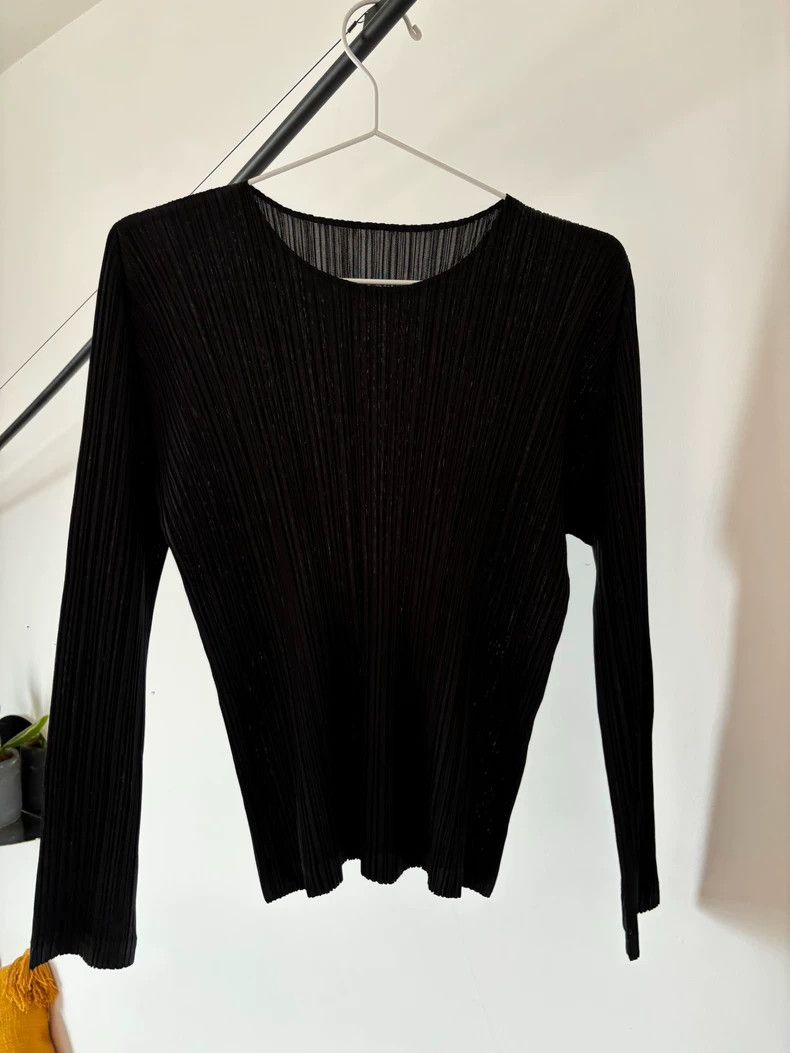 Issey Miyake issey miyake size:3 Black long sleeves 2506-Nextarrow Size XXS / US 00 / IT 34 - 2 Thumbnail