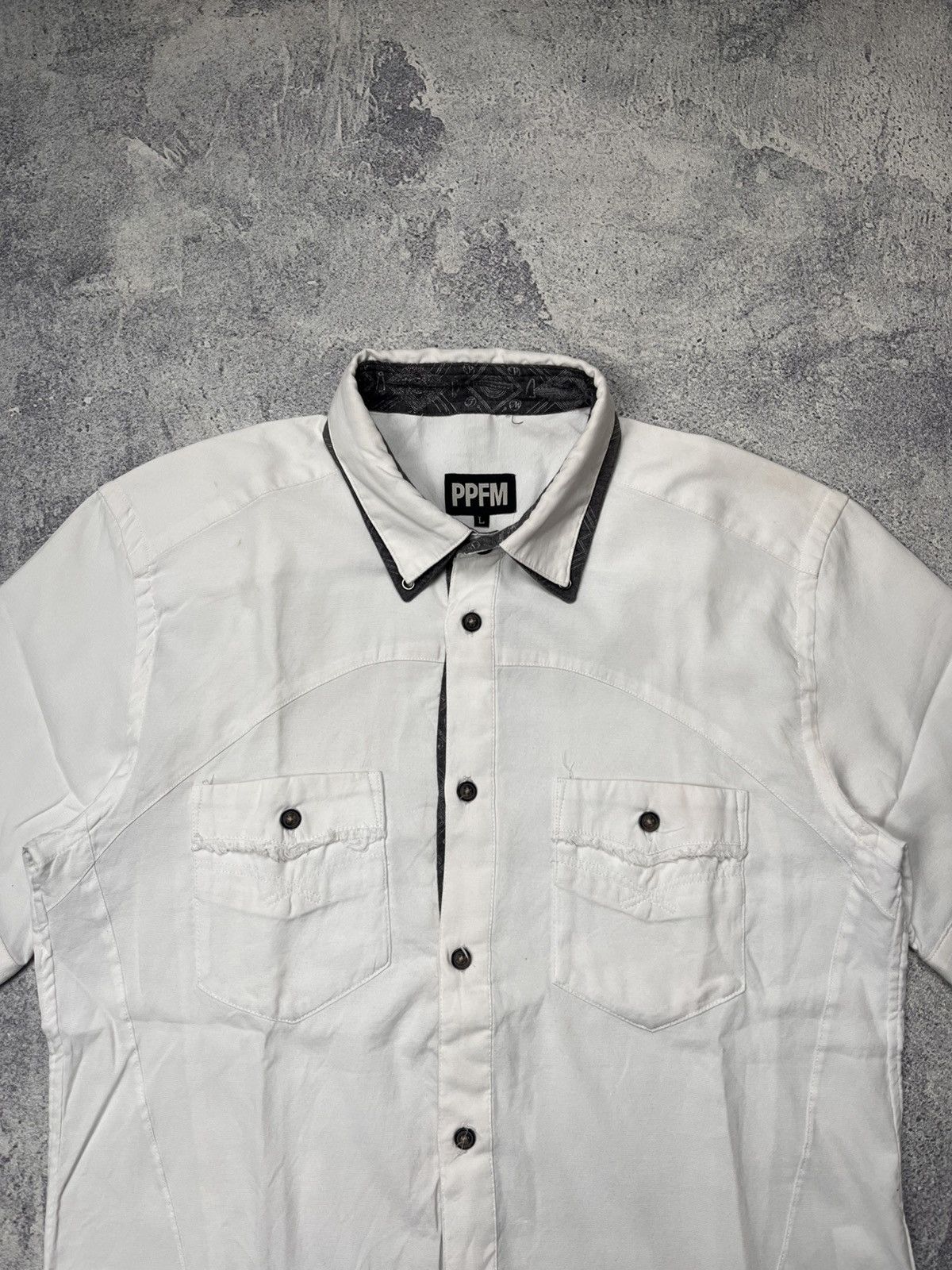 PPFM Vtg PPFM Estern West Button Up Shirt Size US M / EU 48-50 / 2 - 2 Thumbnail