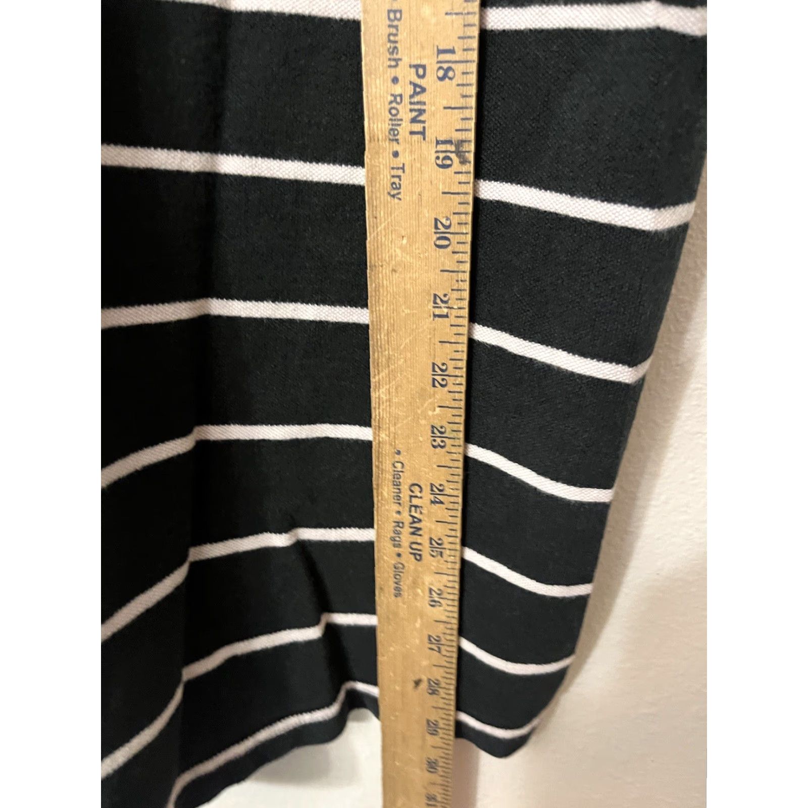 Gap GAP Polo Shirt Men's XL Black White Striped Polo Shirt, 100% Cotton, Classic Logo, Athletic Fit, Short Sleeve, Knit, Button Embroidered Size US XL / EU 56 / 4 - 4 Thumbnail