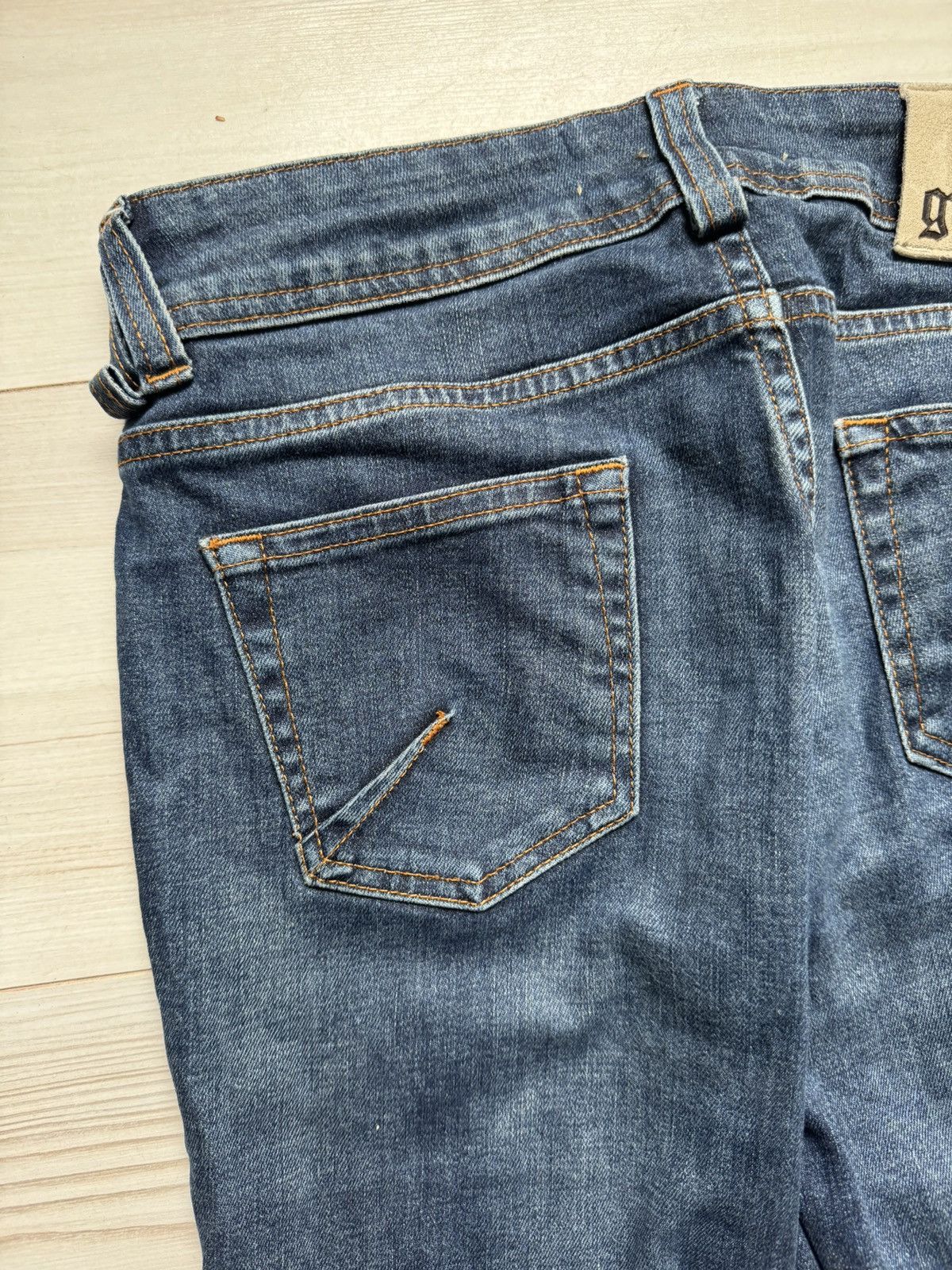 John Galliano John Galliano slim Jeans Italy Hedi slimane style Size US 29 - 21 Thumbnail