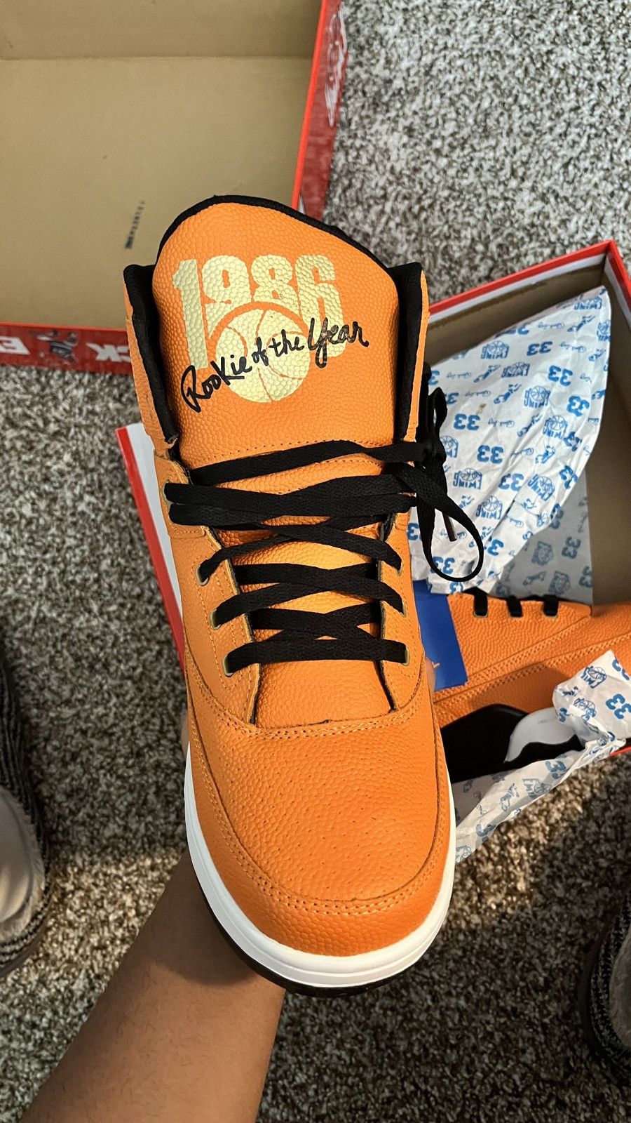 Other Patrick Ewing Basketball Shoe NEVER TOUCHED, NEVER WORN Size US 13 / EU 46 - 5 Thumbnail