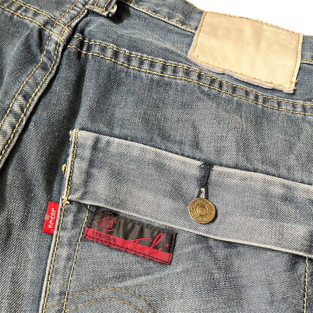 CLOT × Levi's Levi's X Clot Python 505 Selvedge Denim Jean Size US 32 / EU 48 - 8 Thumbnail