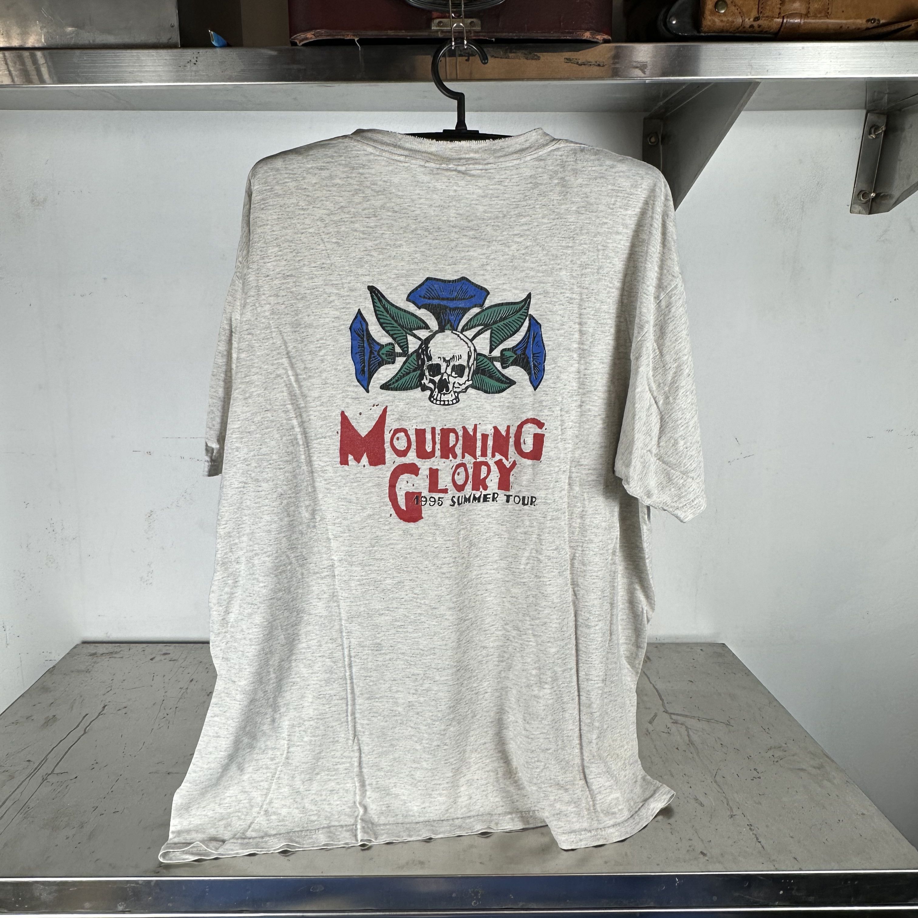 Vintage Vintage 1995 The Mourning Glory Band Tour Concert T-Shirt Size US XL / EU 56 / 4 - 2 Thumbnail