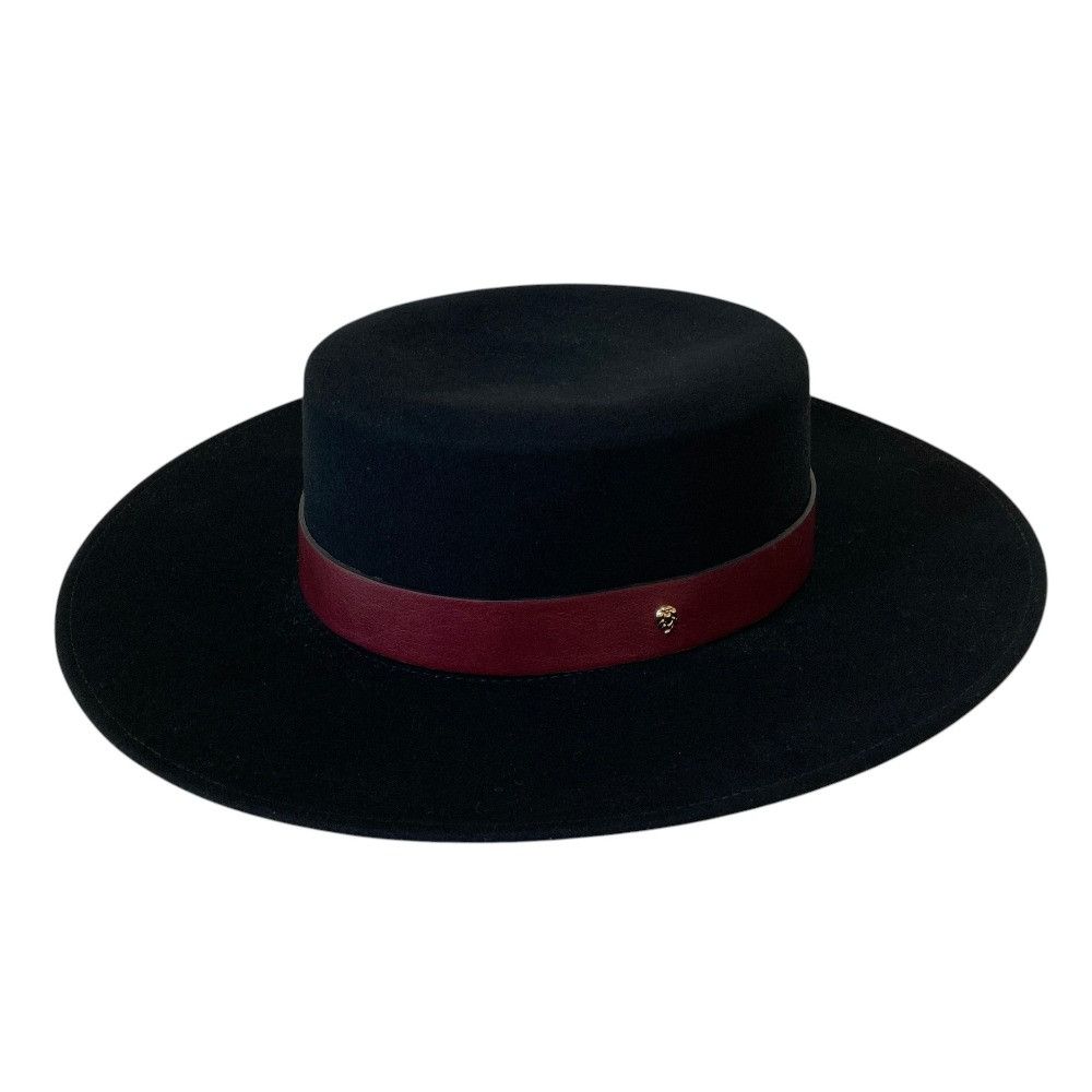 Other Other Helen Kaminski Felt Boater Hat Textile Hats DUTY FREE for USA Size ONE SIZE - 1 Thumbnail