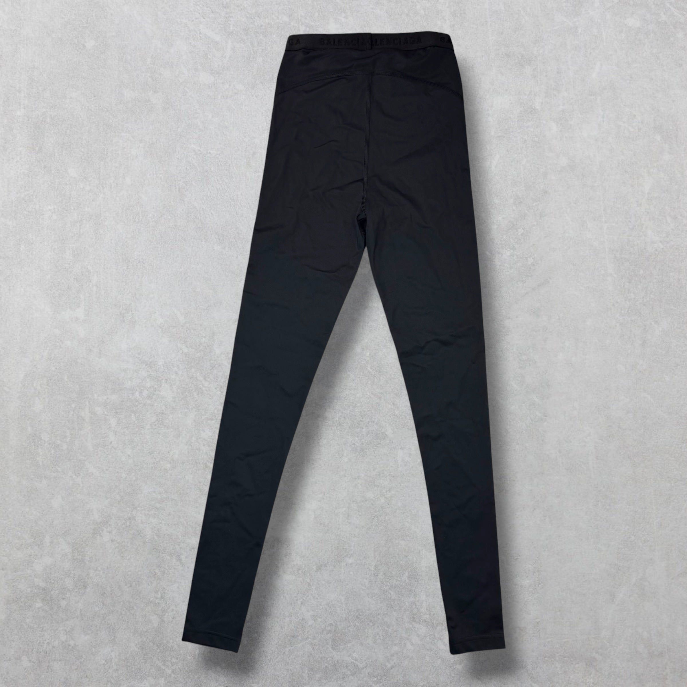 Balenciaga Balenciaga Sports Tech Logo Leggings XS Size ONE SIZE - 2 Thumbnail