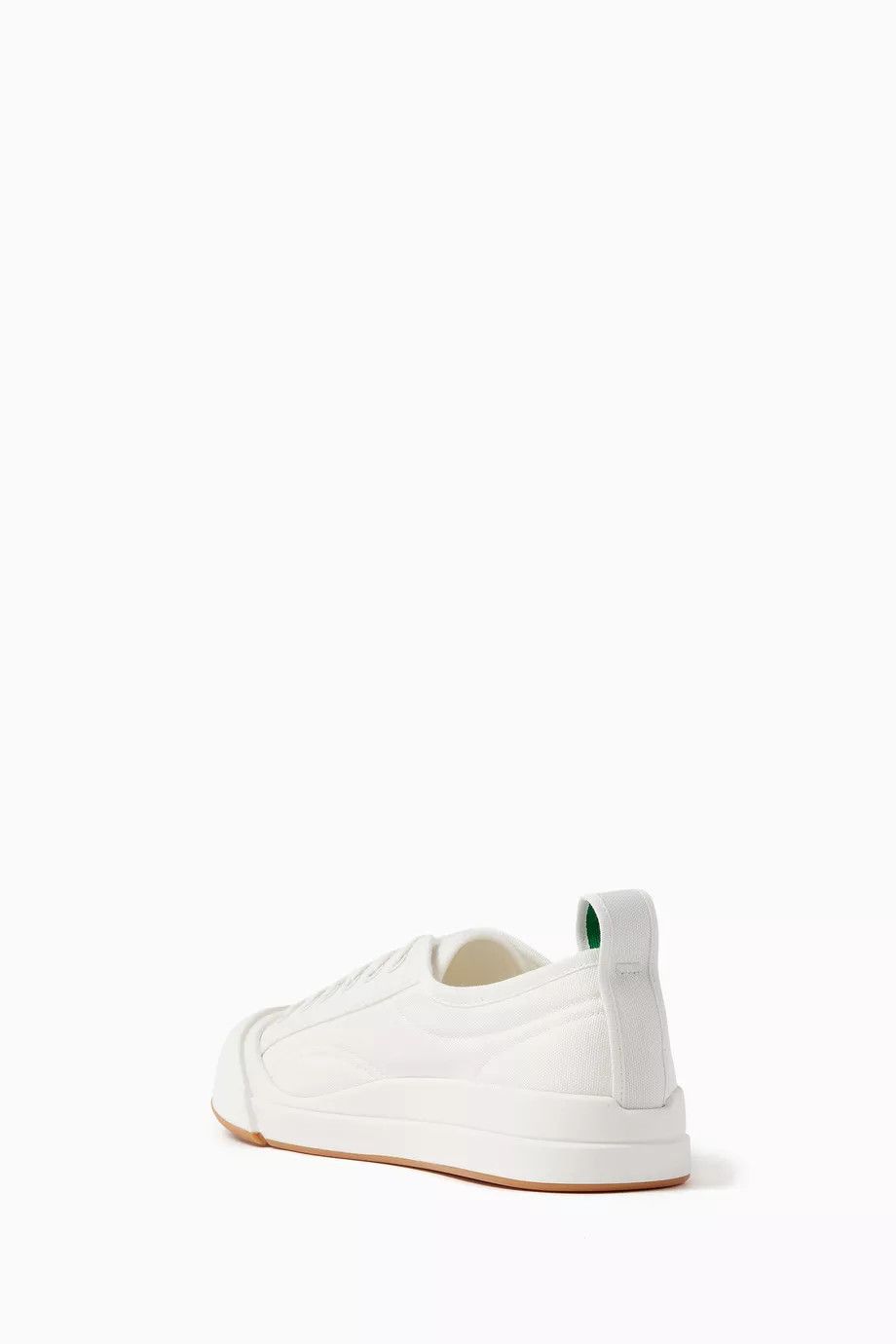 Bottega Veneta o1y0526 Low-Top Sneakers in White Size US 6 / EU 39 - 2 Thumbnail