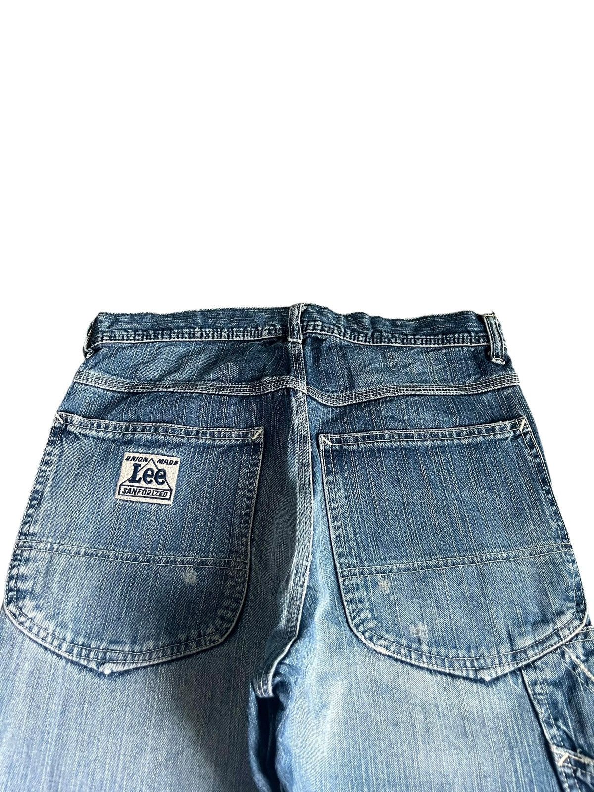 Lee Vintage Lee Union Made Workwear Carpenter Loose Jeans Size US 30 / EU 46 - 4 Thumbnail