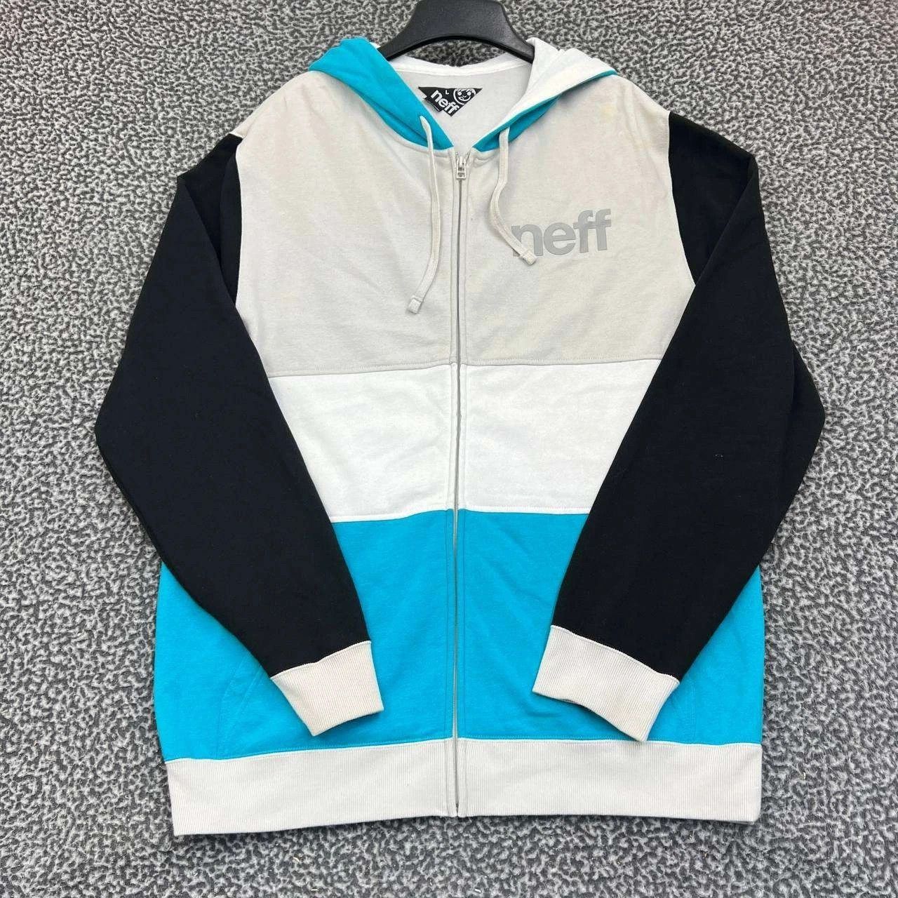 NEFF Neff Hoodie Men Full Zip Long Sleeve Pocket Outdoor L Size US L / EU 52-54 / 3 - 1 Thumbnail