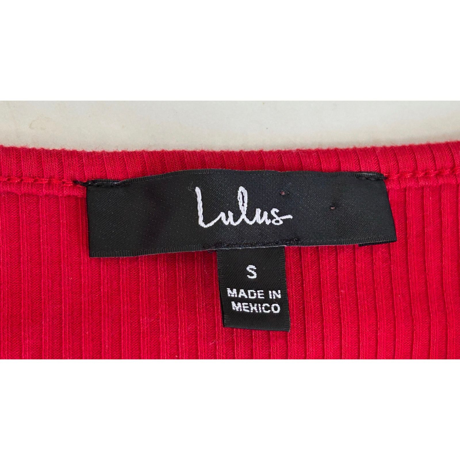 Other Lulus | Women’s Twist Front Crop Top Bralette | Small Size S / US 4 / IT 40 - 3 Thumbnail