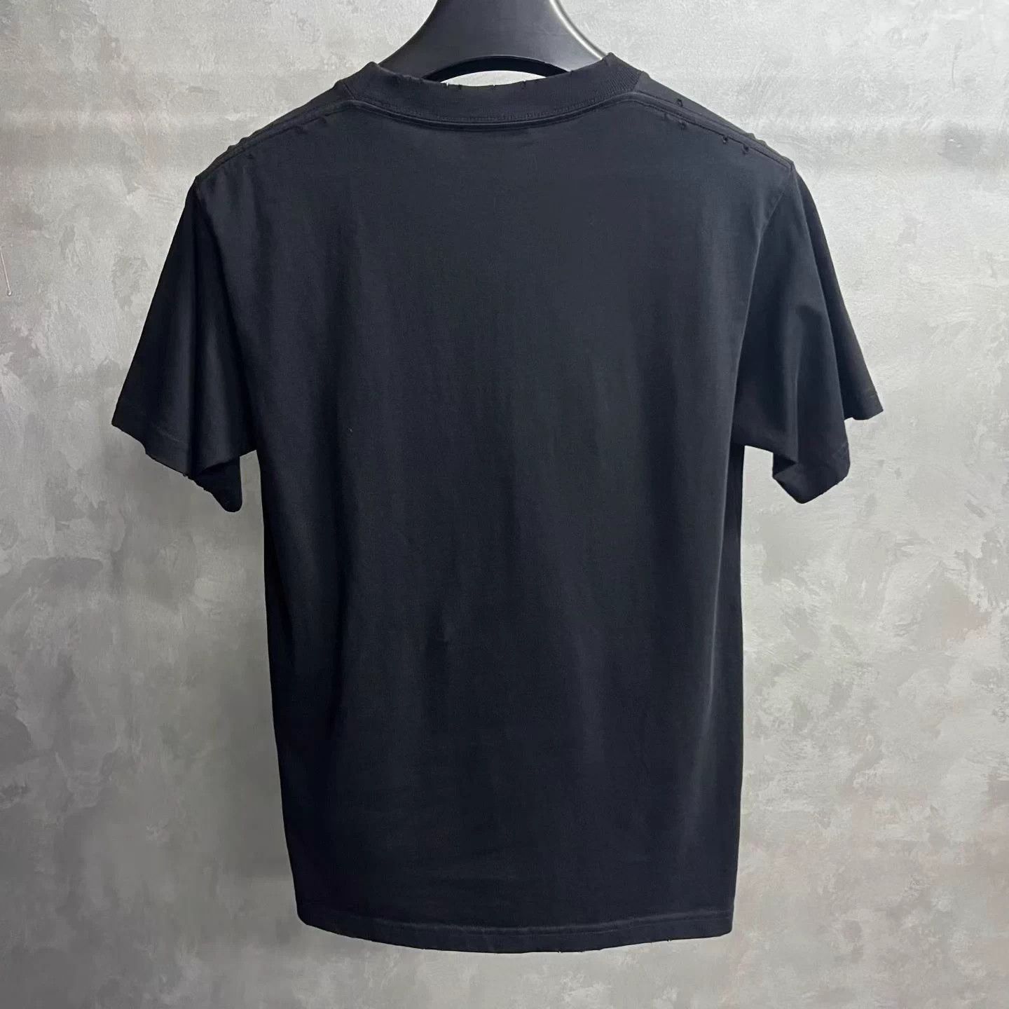 Balenciaga Balenciaga Black Logo Print Crewneck Short-sleeve T-shirt Size US S / EU 44-46 / 1 - 2 Thumbnail