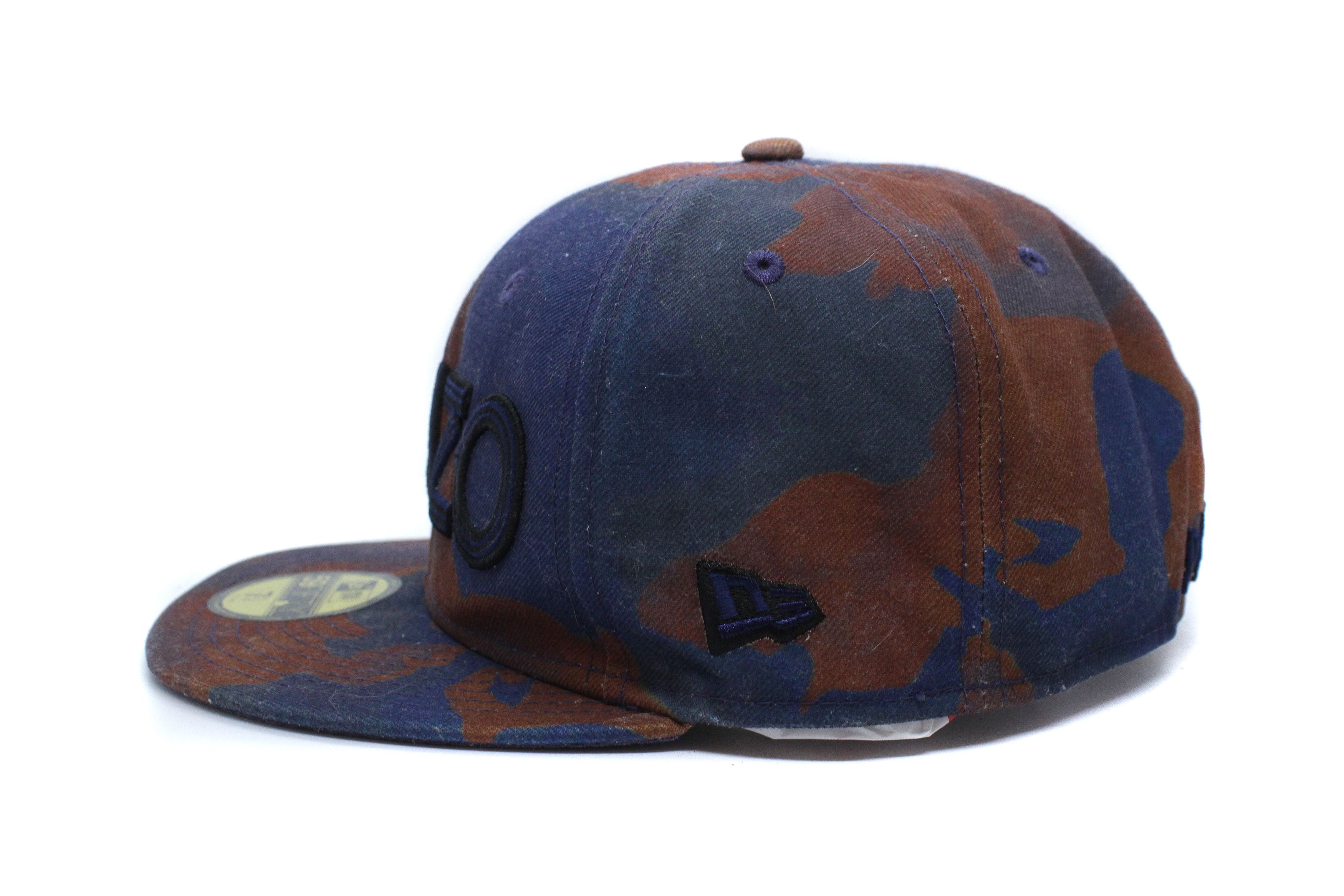 Kenzo 2013 Big Logo Camo Snapback Cap Size ONE SIZE - 3 Thumbnail