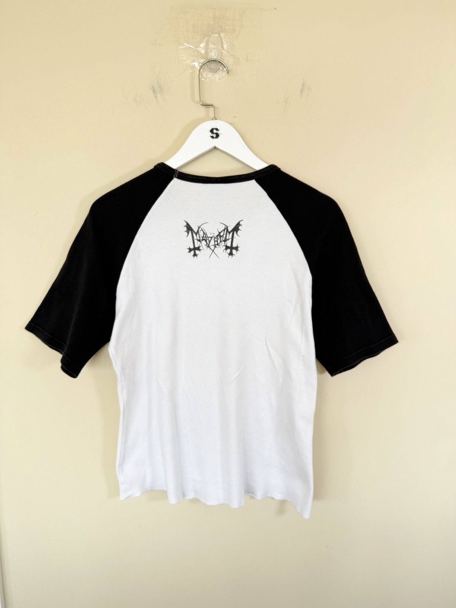 Vintage VINTAGE MAYHEM BASEBALL TEE Size US L / EU 52-54 / 3 - 2 Thumbnail
