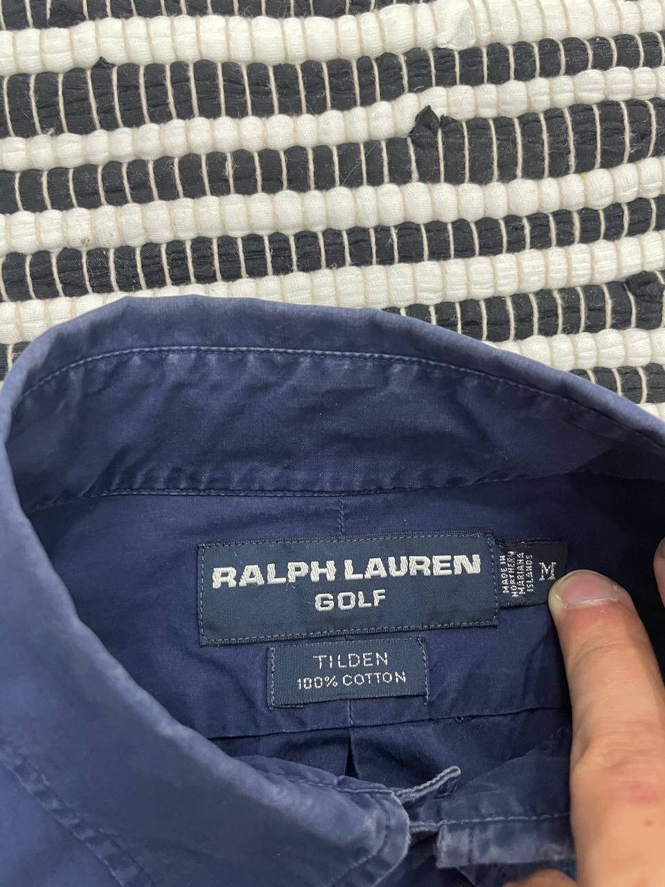 RLX Ralph Lauren × Ralph Lauren × Vintage Vintage Ralph Lauren Golf Button Shirt Y2K Size US M / EU 48-50 / 2 - 7 Thumbnail