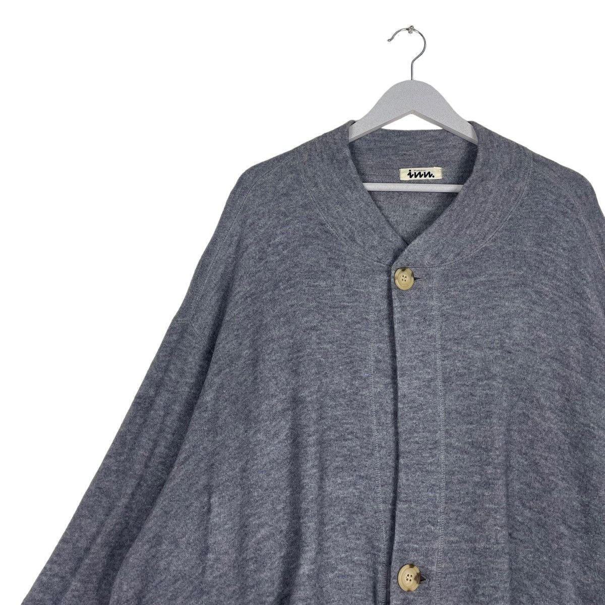 Issey Miyake × Vintage STEAL💥80s PLANTATION ISSEY MIYAKE BOXY CARDIGAN Size US XL / EU 56 / 4 - 6 Thumbnail