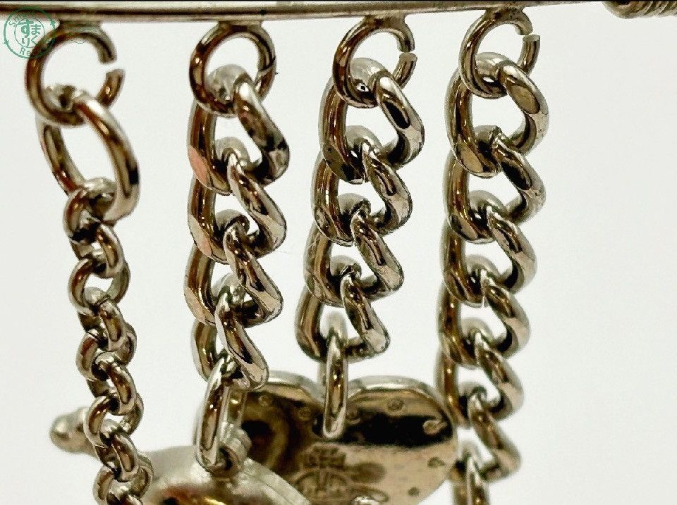 Vivienne Westwood 🔥Rare🔥 Vivienne Westwood safety pin Heals 3d orb skull Size ONE SIZE - 9 Thumbnail