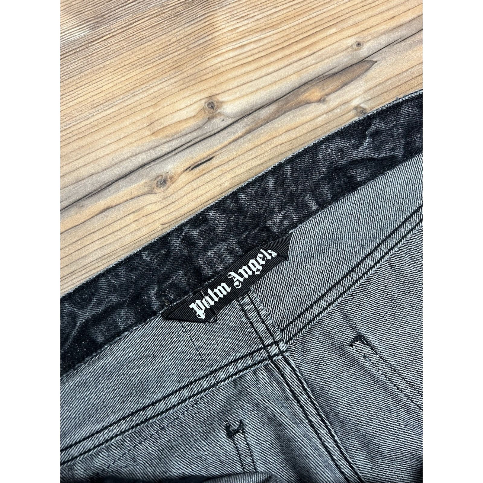 Palm Angels Palm Angels Auth Logo Patch Classic Denim Jeans Pants Size 3 Size US 34 / EU 50 - 12 Thumbnail