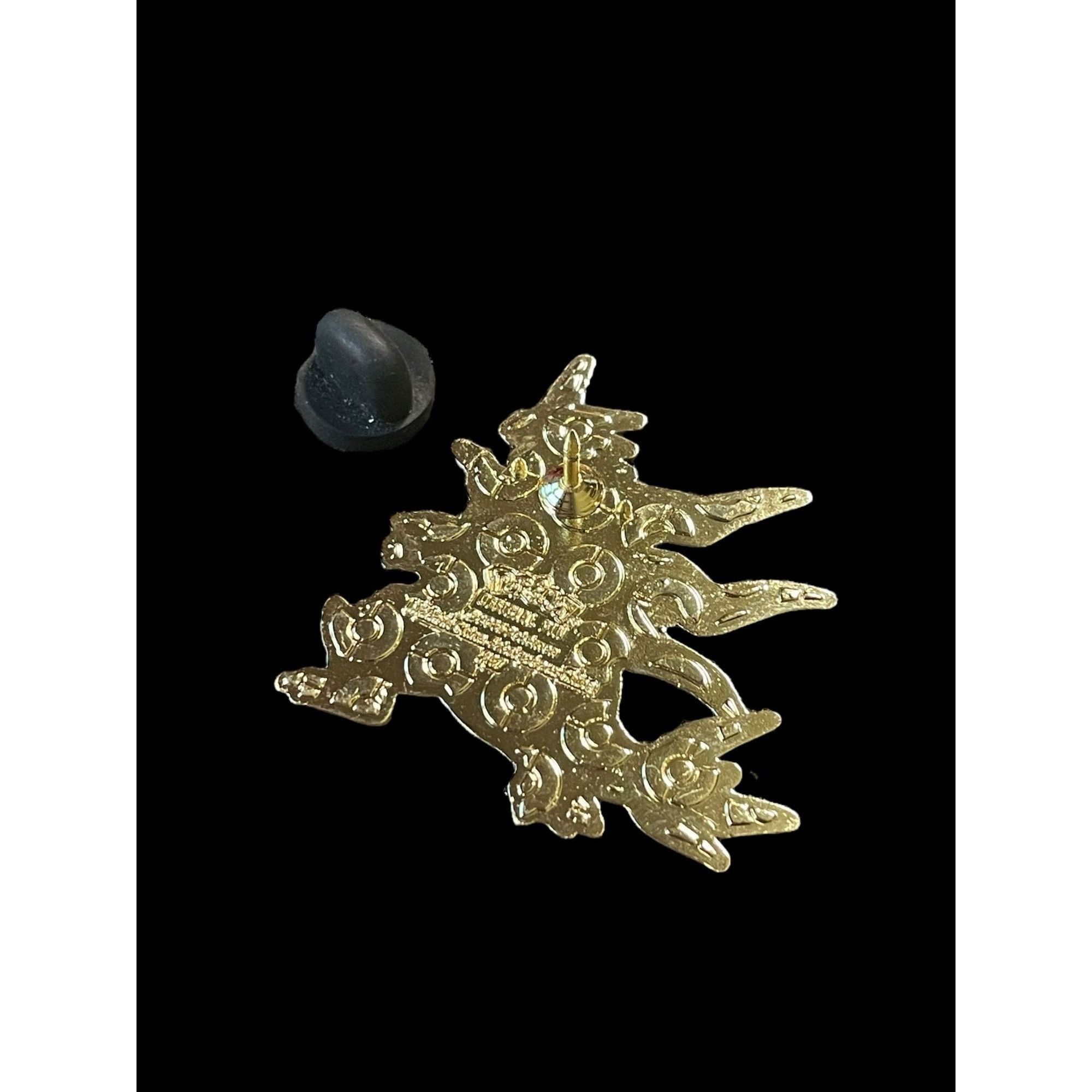 Pokemon 2015 Mega Tyranitar Pokemon Official Enamel Collectible Pin Size ONE SIZE - 2 Thumbnail