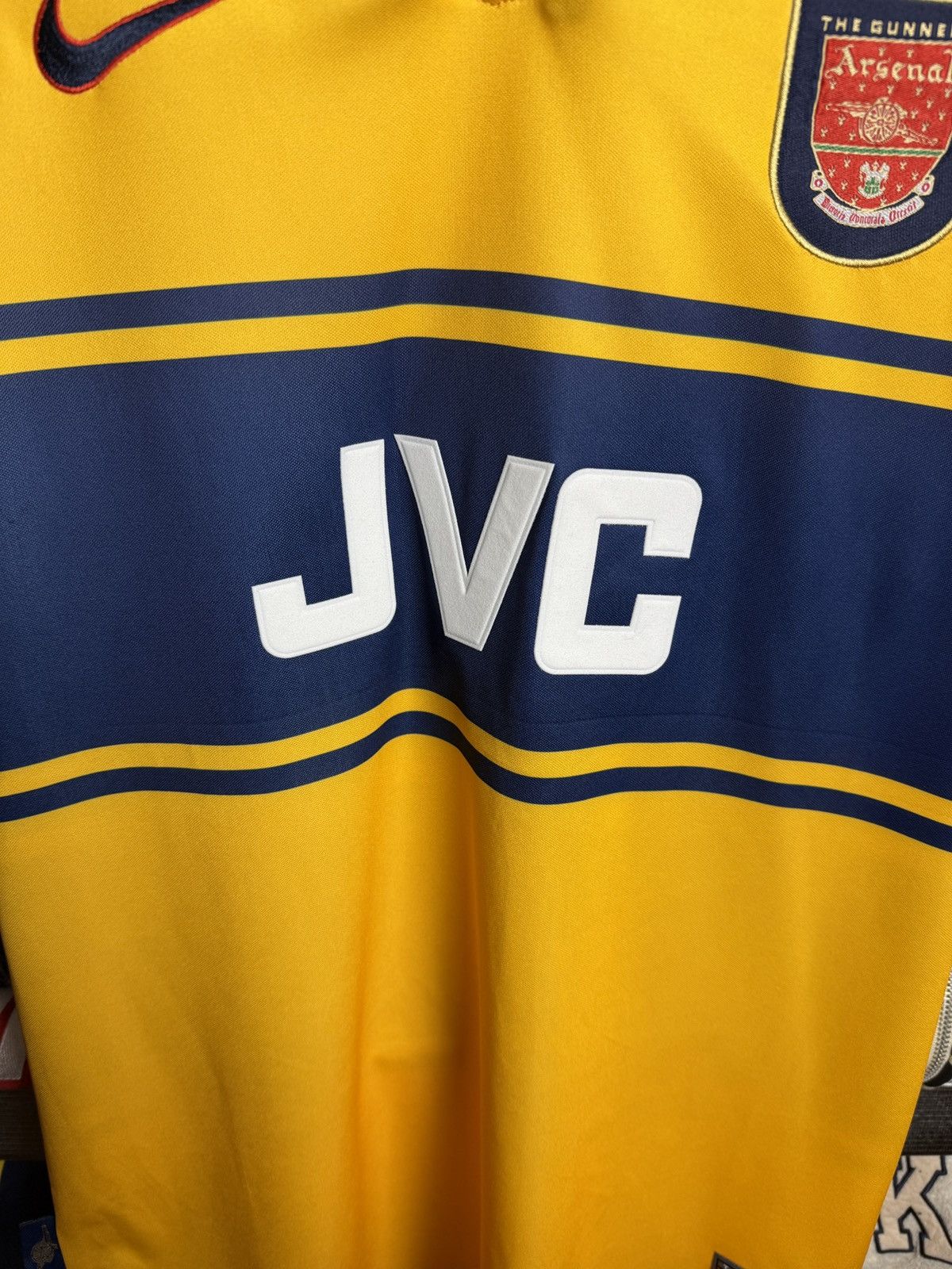 Nike Vintage Arsenal JVC Nike Home Jersey Size US L / EU 52-54 / 3 - 7 Thumbnail
