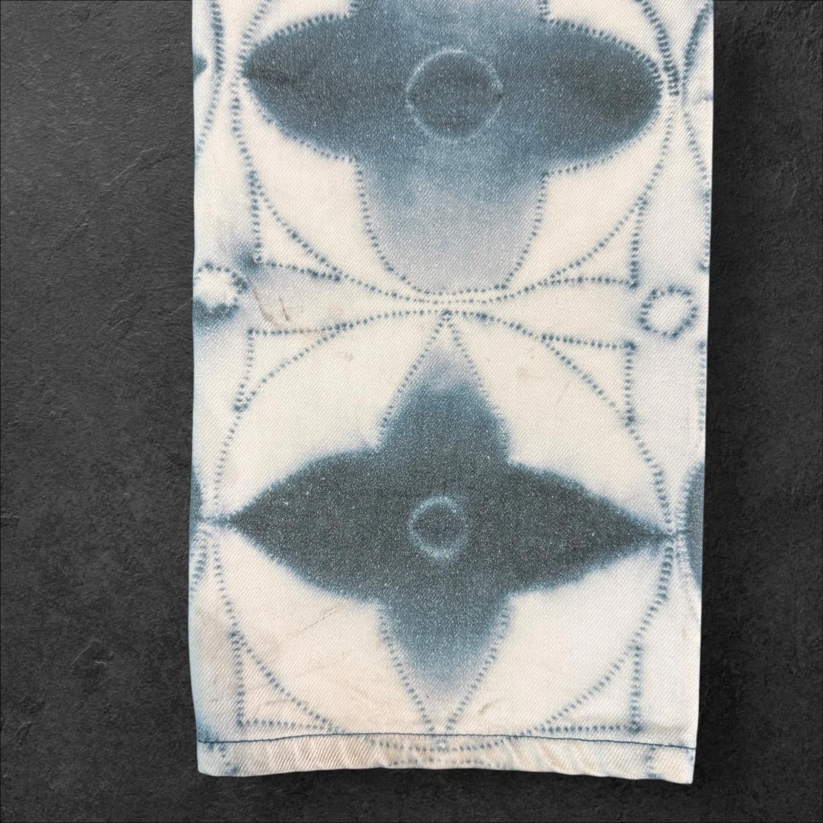 Louis Vuitton Louis Vuitton Monogram Shibori Printed Denim 36 Size US 36 / EU 52 - 9 Thumbnail