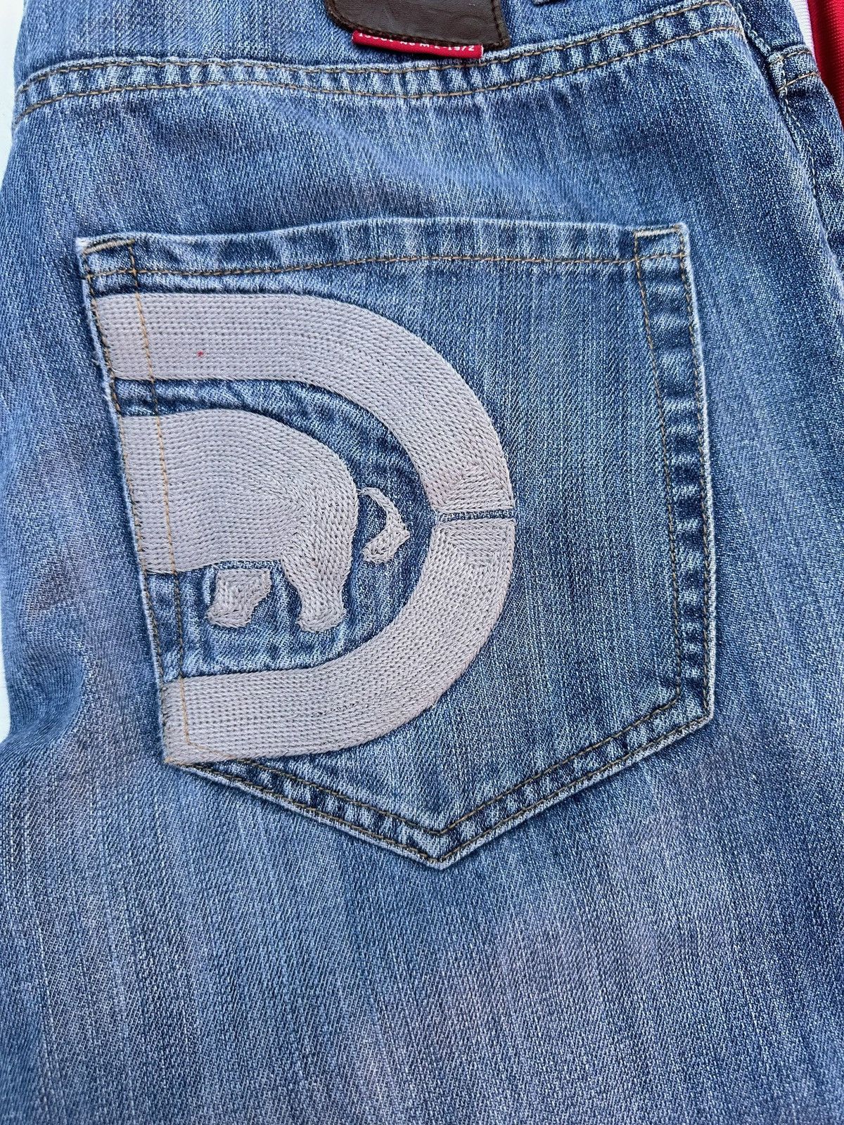 Ecko Unltd. Y2K Ecko Untld. Embroidered Logo Pocket Jeans (30 x 30.5) Size US 30 / EU 46 - 2 Thumbnail