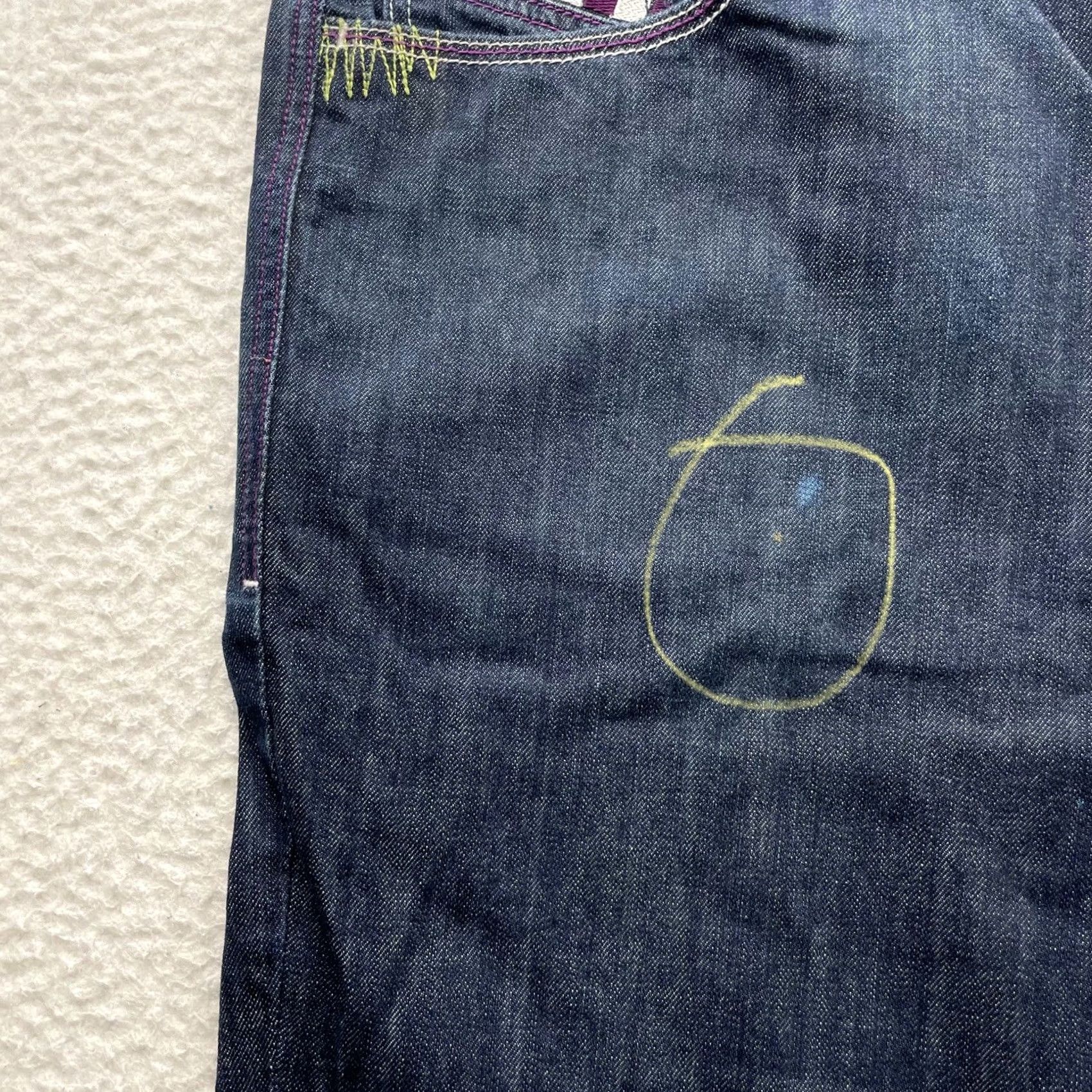 Pepe Jeans VTG Pepe Jeans Jeans Baggy Wide-Leg 42x33 5-Pocket Embroidered Denim Mens 90s Hip Hop Vintage Blue Size US 42 / EU 58 - 5 Thumbnail