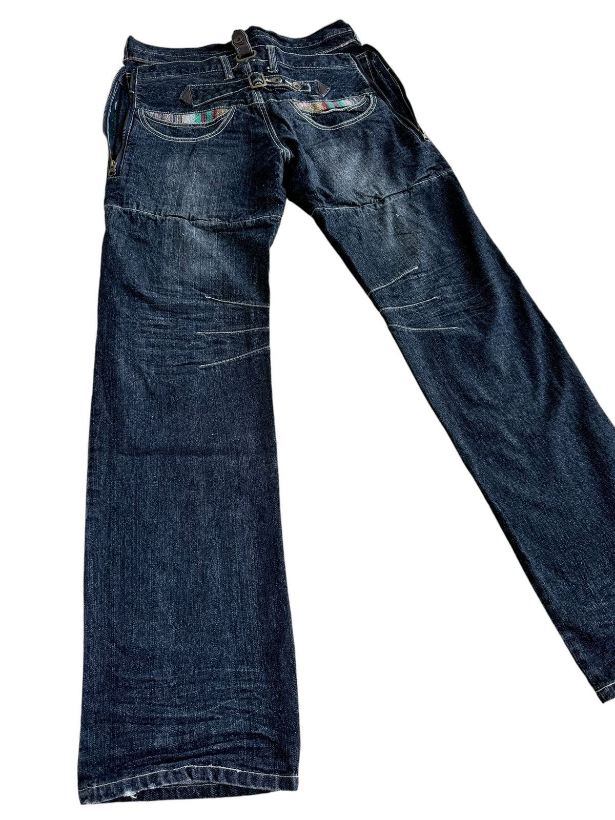 Japanese Brand × Tornado Mart Japanese Brand Gumo International Double Waist Jeans Size US 32 / EU 48 - 1 Thumbnail