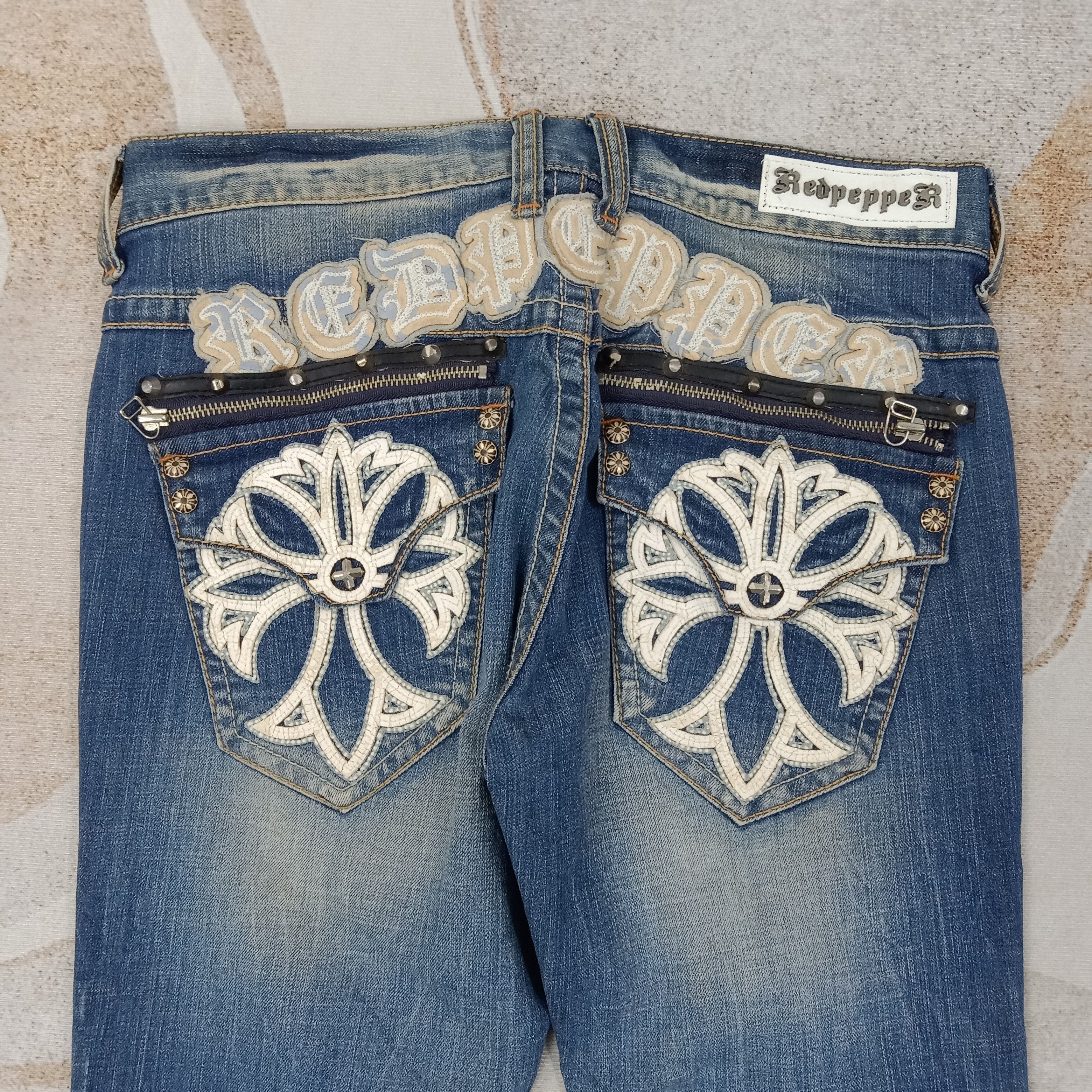 Japanese Brand Red Pepper Japanese Brand Denim Jeans C258N8 Size US 32 / EU 48 - 2 Thumbnail