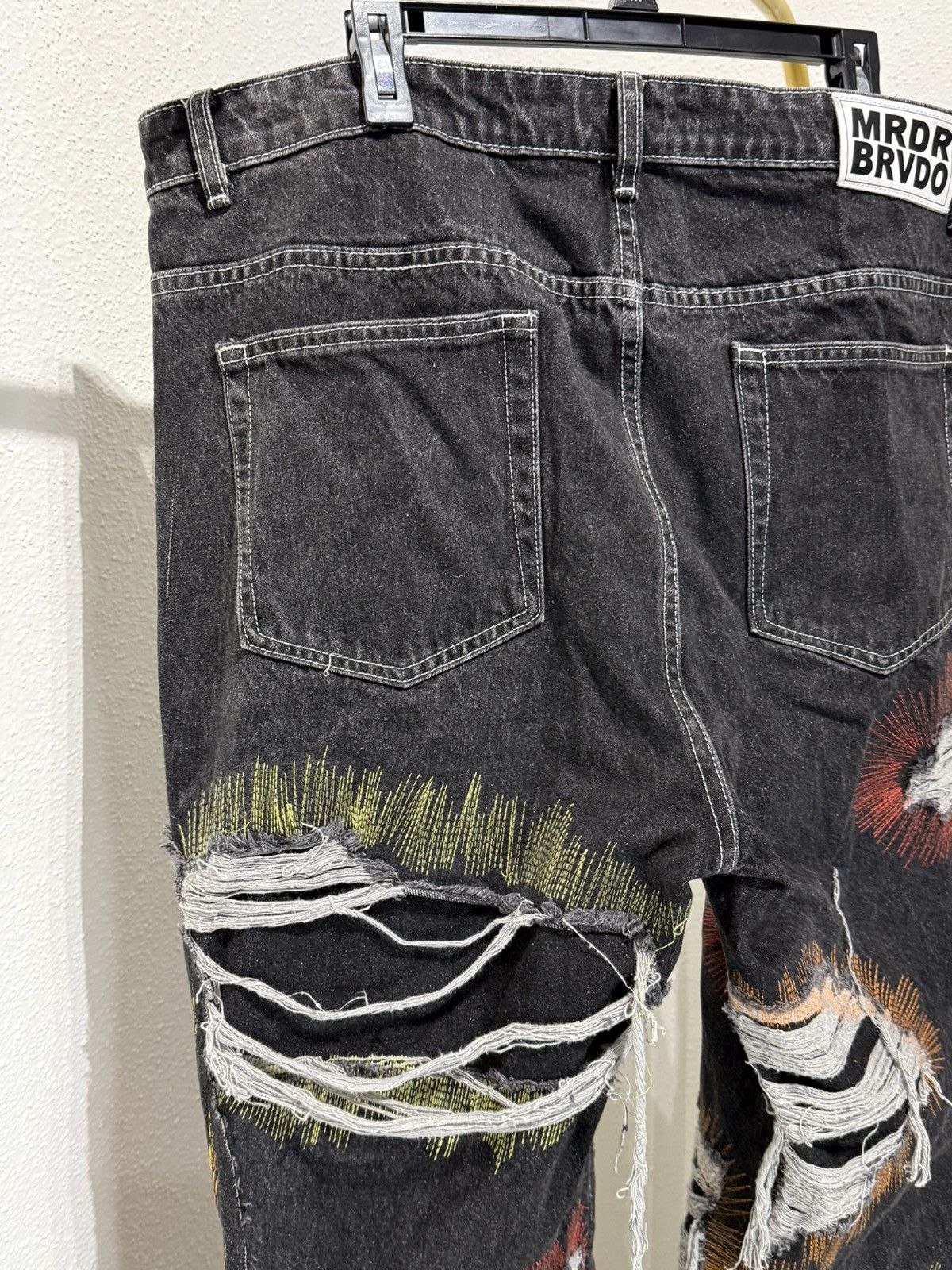 Who Decides War Who Decides War All Over Embroidery Denim size 38 Size US 38 / EU 54 - 12 Thumbnail