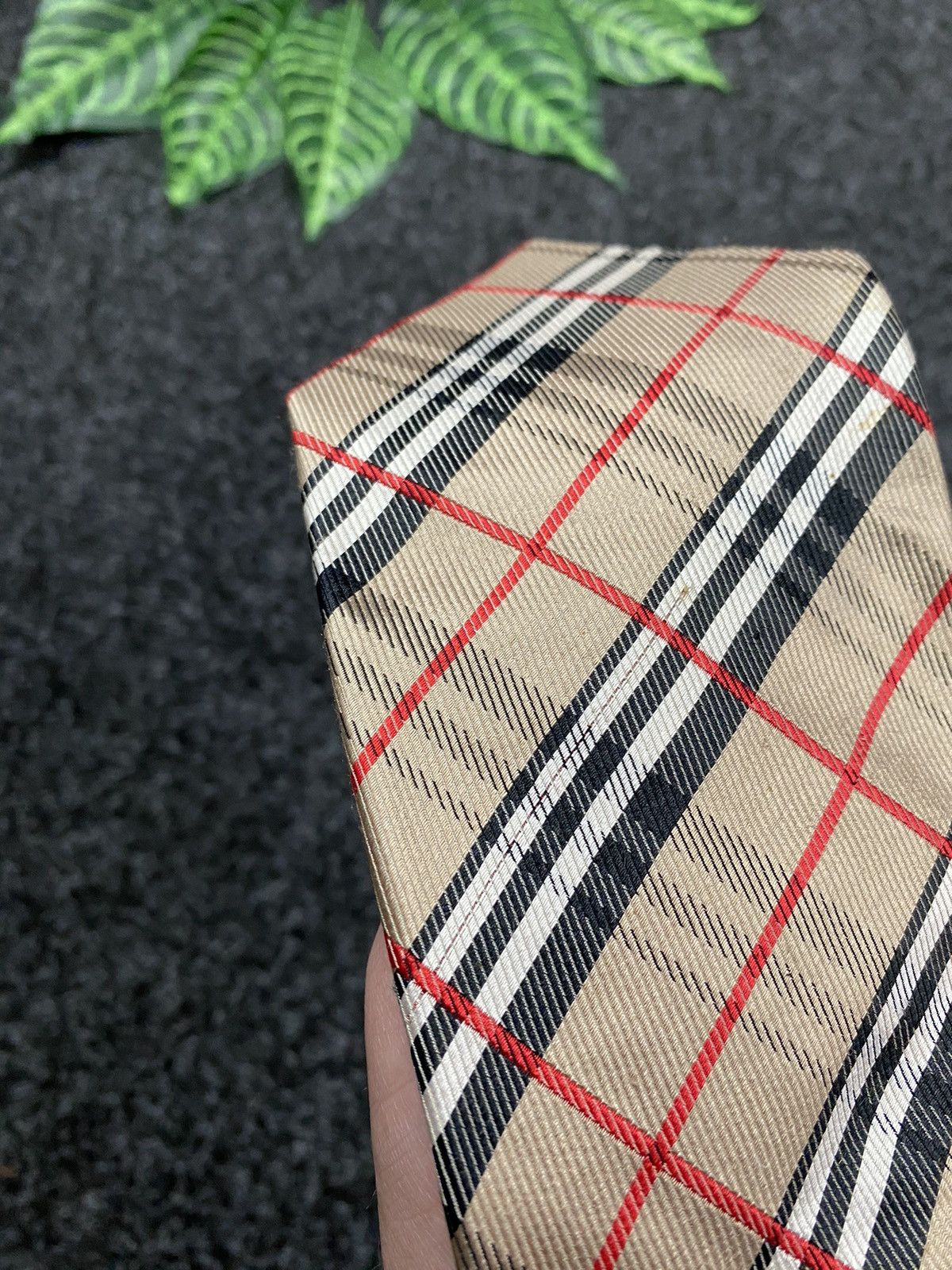 Vintage VINTAGE DER MANN TIE Burburry style Size ONE SIZE - 7 Thumbnail