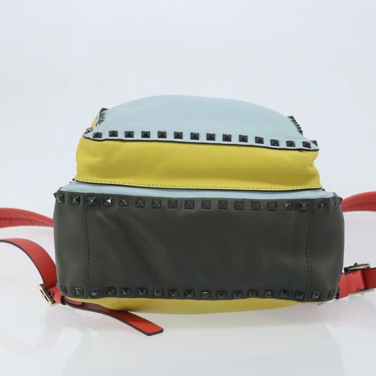 Valentino Valentino Leather Backpack Light Blue Size ONE SIZE - 4 Thumbnail