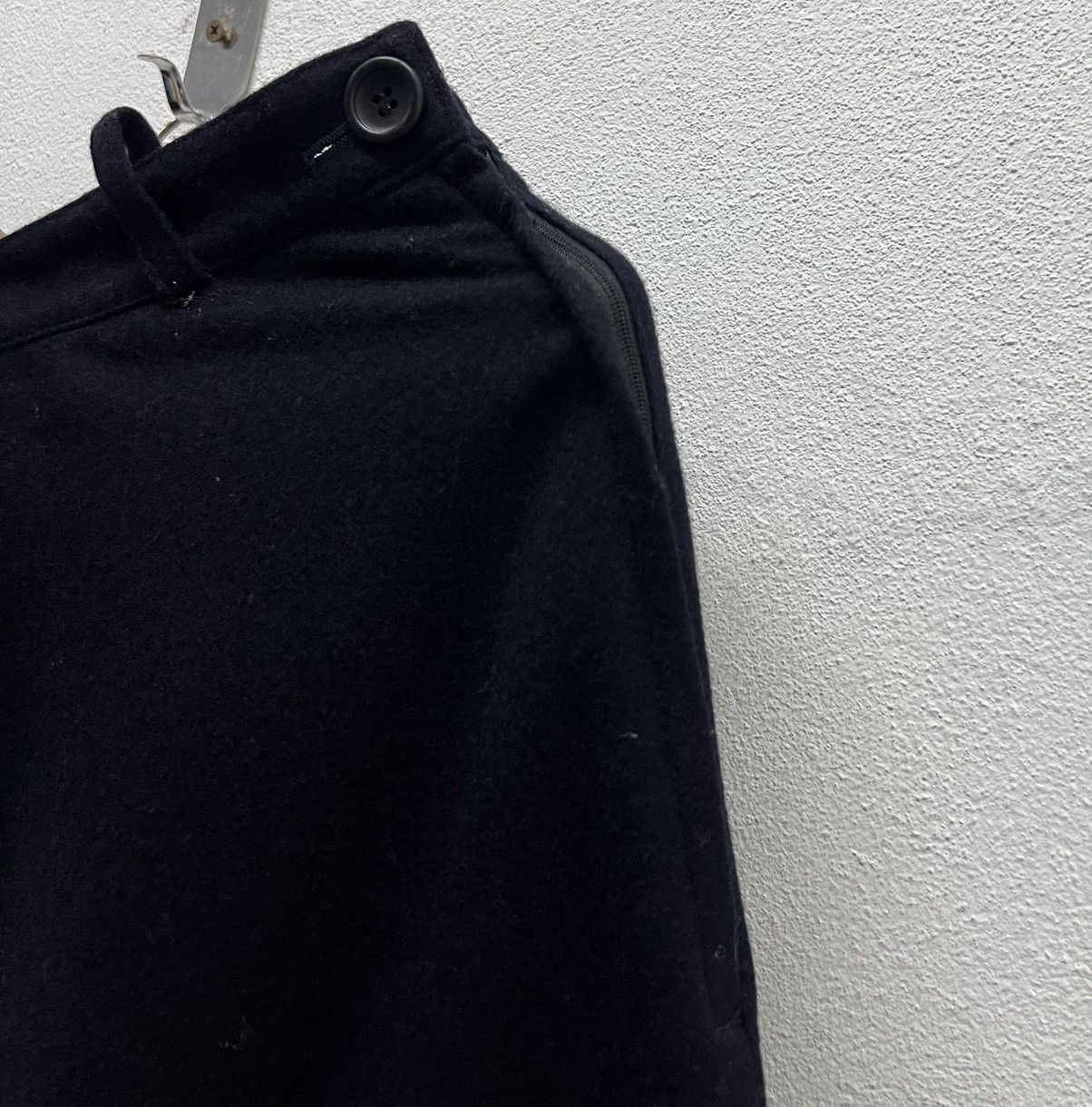 Japanese Brand × Y's × Yohji Yamamoto VINTAGE YOHJI YAMAMOTO Y’S MADE IN JAPAN MIDI SKIRT Size 24" / US 00 / IT 34 - 7 Thumbnail
