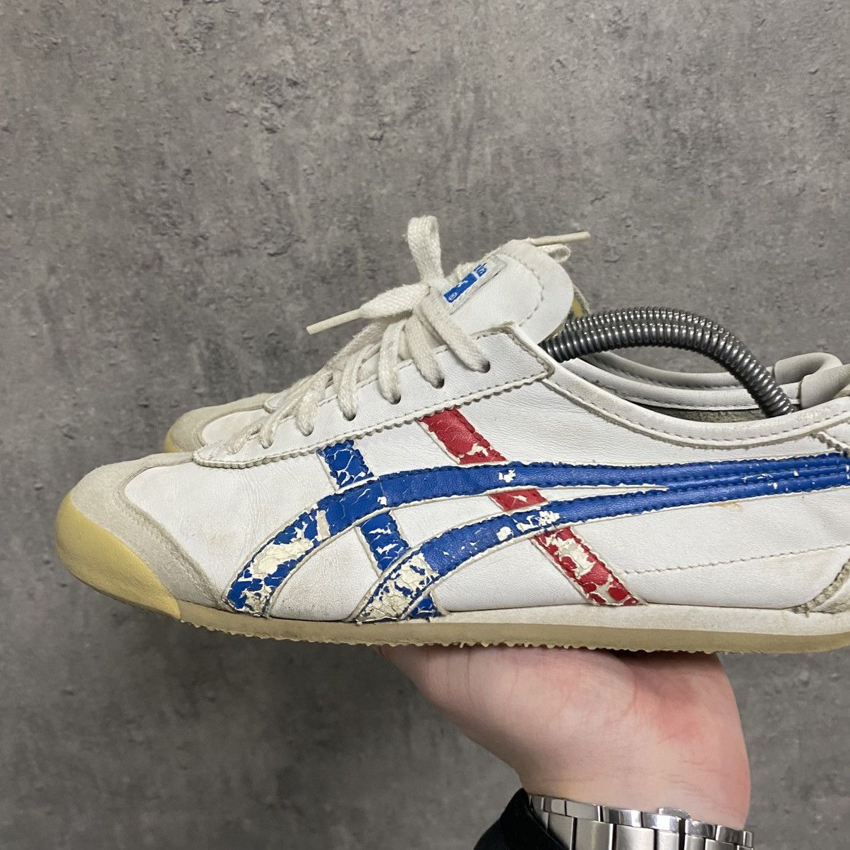 Asics Vintage Asics Onitsuka Tiger Mexico 66 Leather Sneakers Size US 8 / EU 41 - 8 Thumbnail