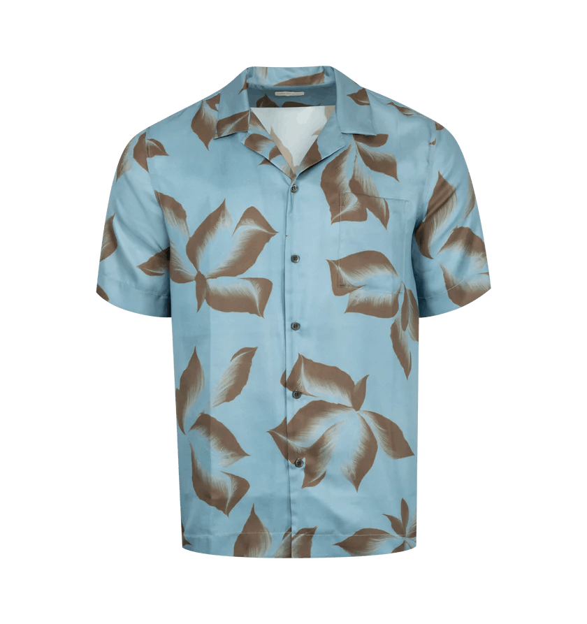 Dries Van Noten o1h1sh10525 Carltone Shirt in Grey Size US L / EU 52-54 / 3 - 1 Thumbnail