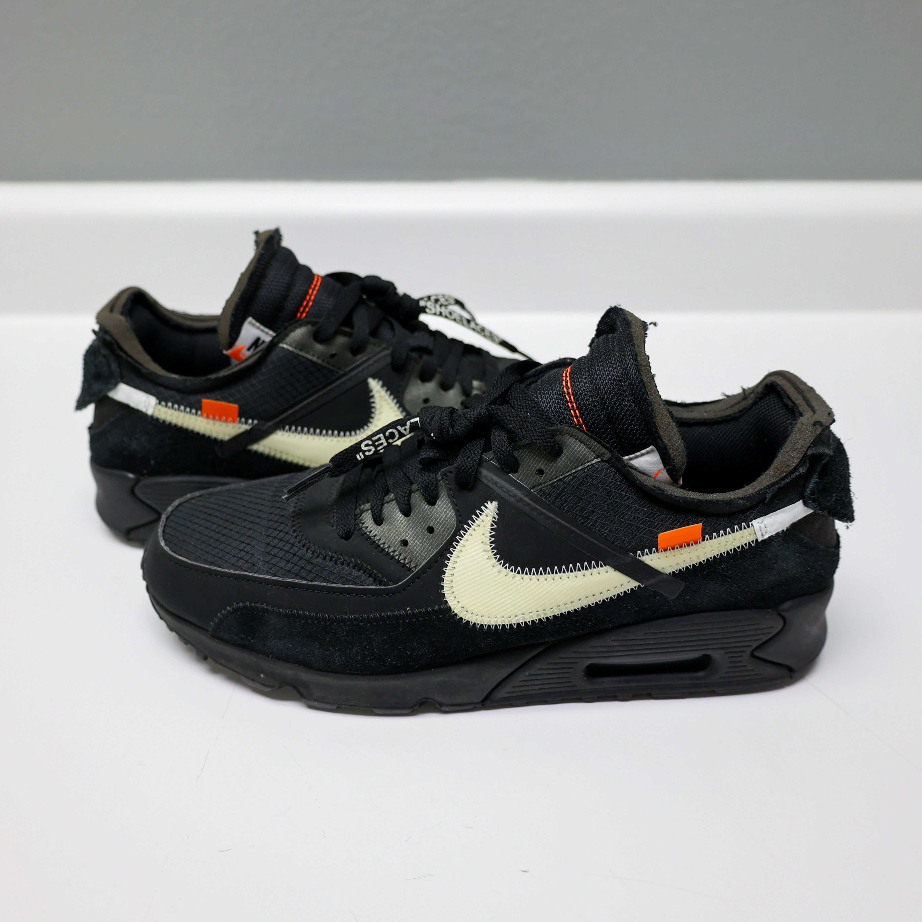 Nike × Off-White Off White x Air Max 90 - Black Size US 11 / EU 44 - 2 Thumbnail