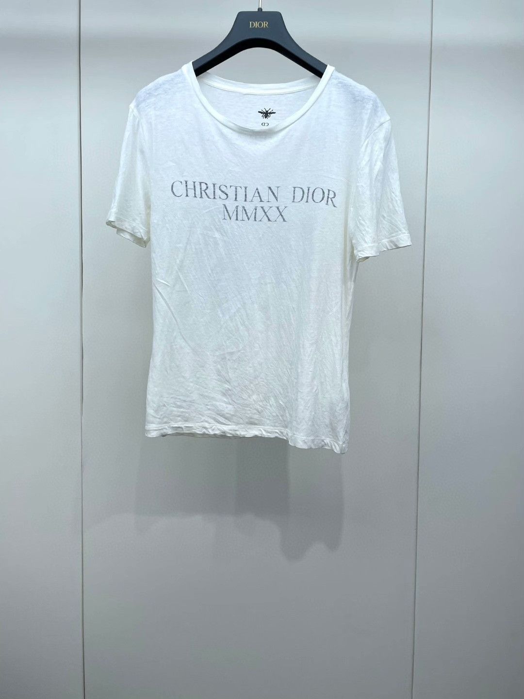 Dior Dior Bee Letter Short-Sleeve T-Shirt Size S / US 4 / IT 40 - 1 Thumbnail