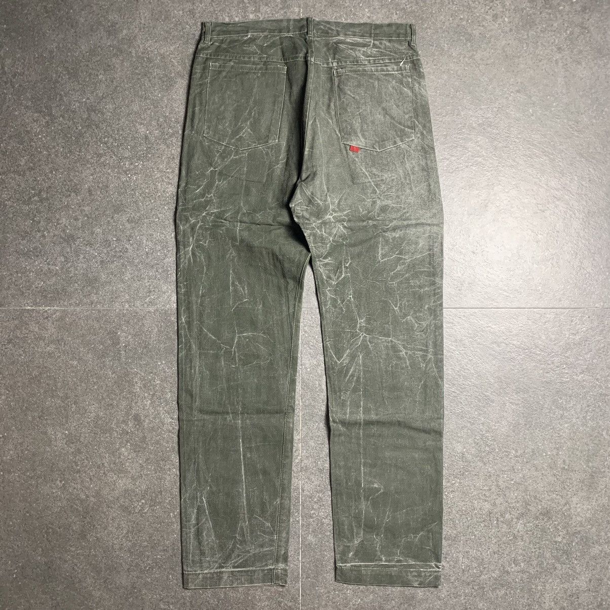 Japanese Brand 2000s ByeMRT Paris Acid Wash Pants Size US 30 / EU 46 - 13 Thumbnail