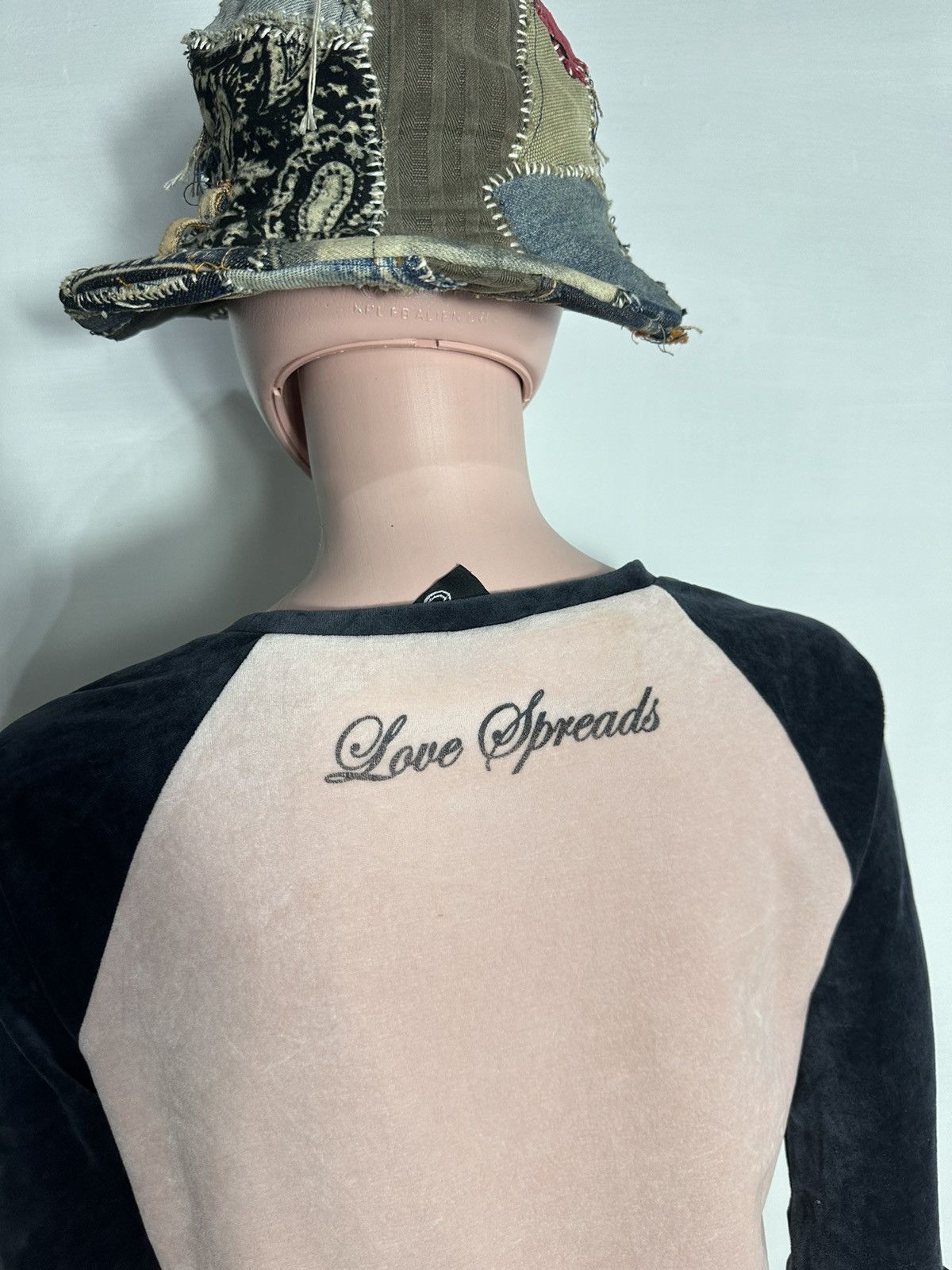 Japanese Brand RNA Slang Japan Love Spread 3/4 Sleeve Skull Pirate Punk Size M / US 6-8 / IT 42-44 - 6 Thumbnail