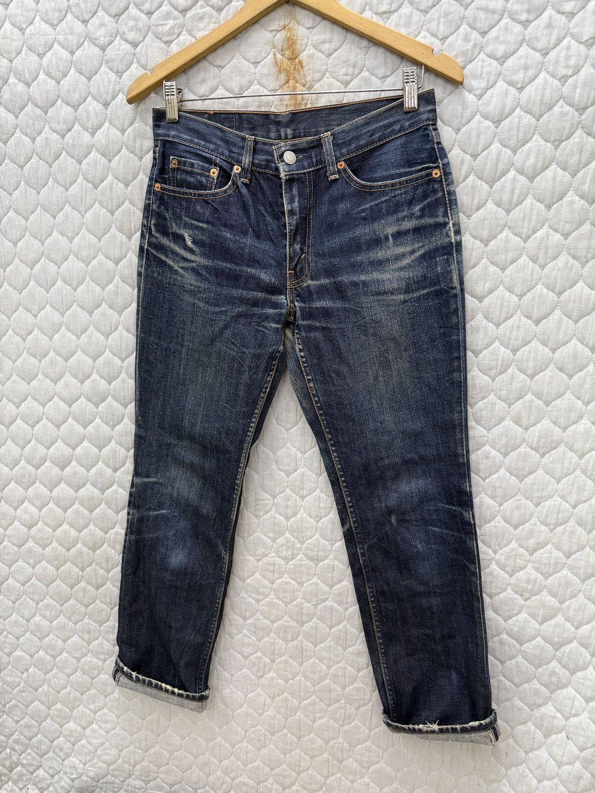 Levi's 🔥🔥🔥STEALS VTG LEVIS DISTRESSED DENIM Size 28" / US 6 / IT 42 - 3 Thumbnail