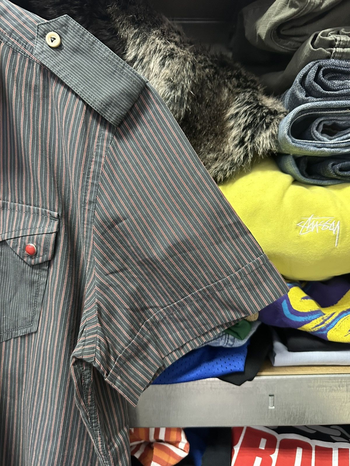 Diesel Vintage Y2K Diesel Avant Garde Button-Up Summer Shirt Size US XL / EU 56 / 4 - 11 Thumbnail
