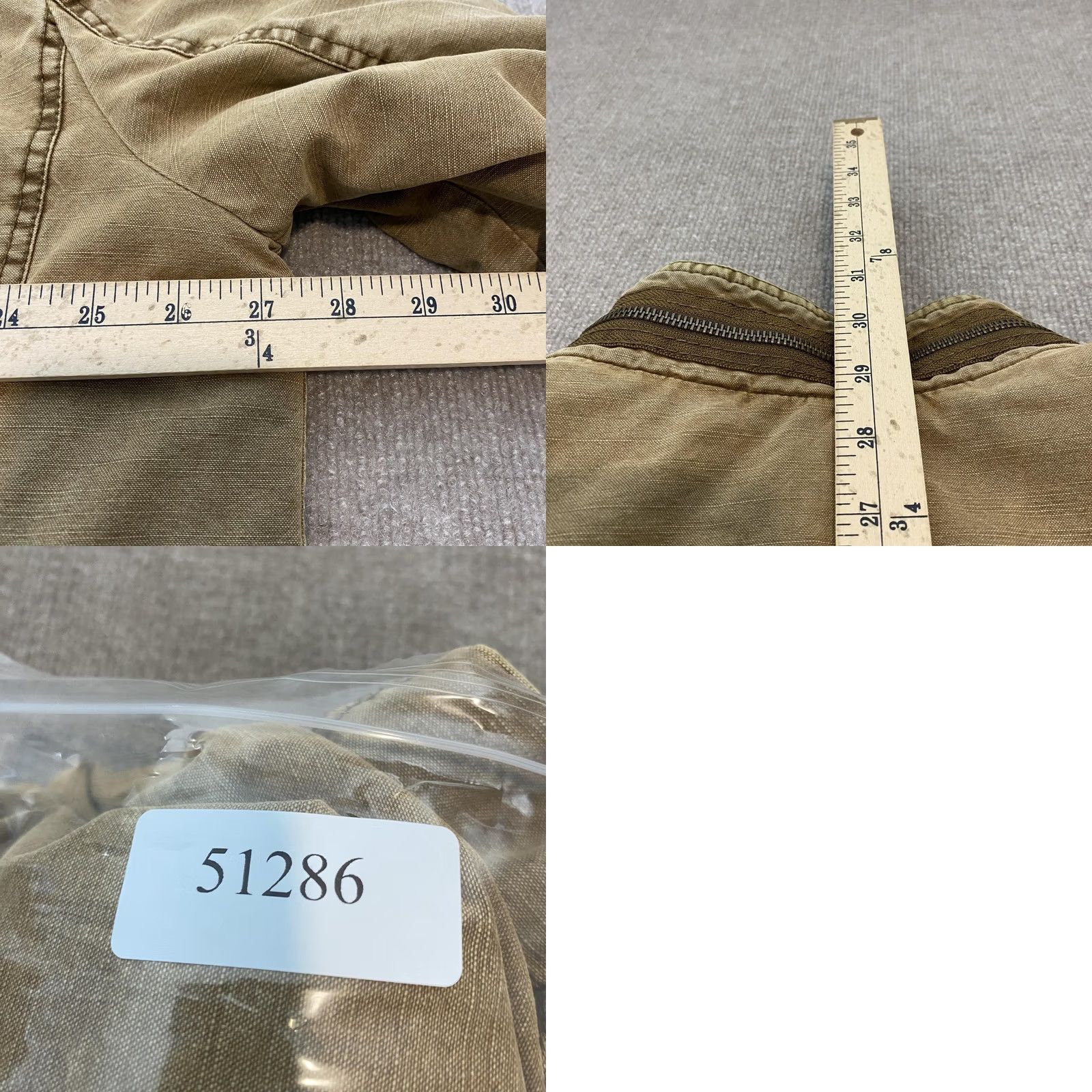 Levi's Levi's Jacket Men 2XL Brown Canvas Quilted Lined Military Utility Coat Size US XXL / EU 58 / 5 - 9 Thumbnail