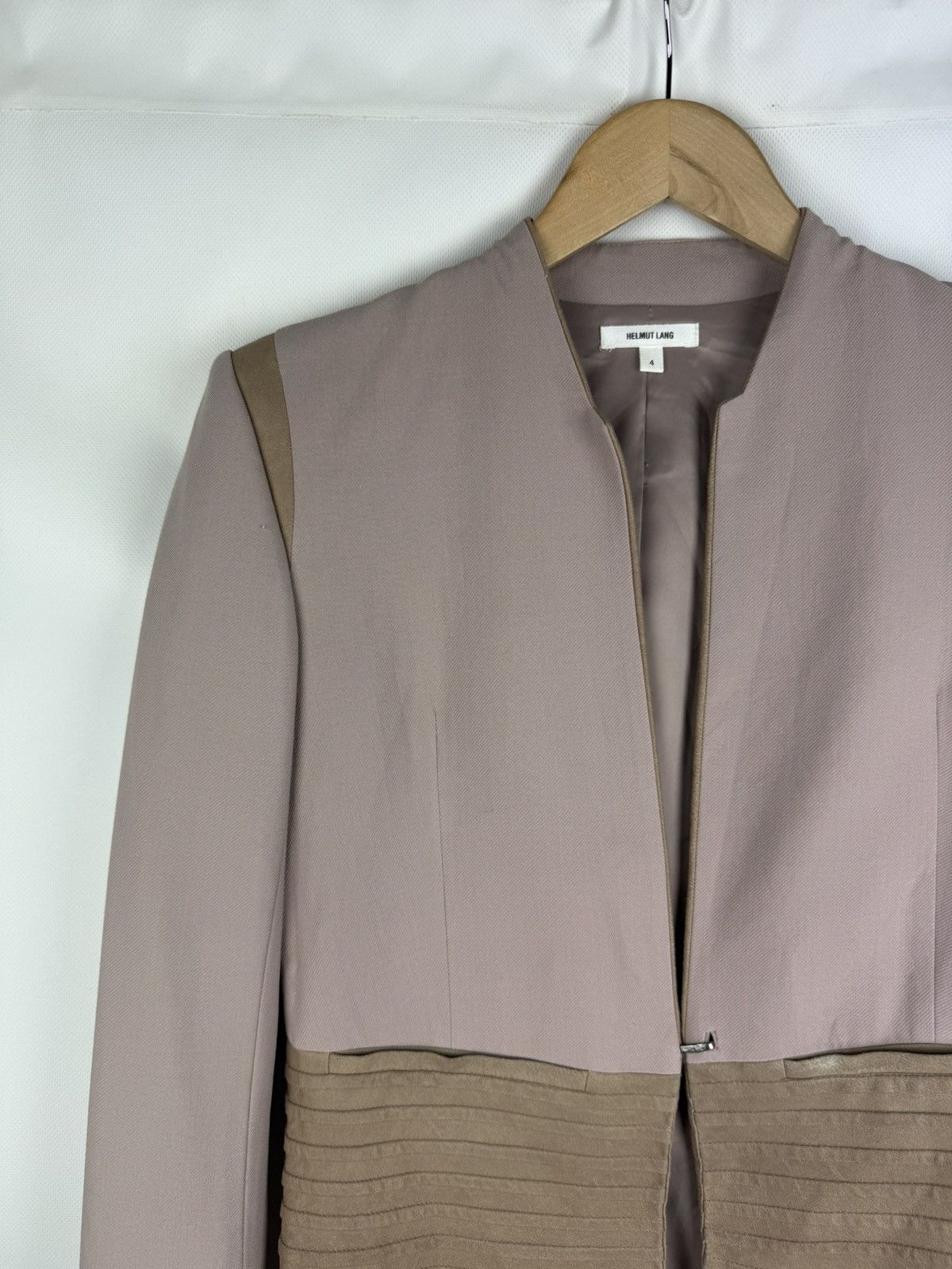 Helmut Lang Helmut Lang Ladies Wool / Viscose Blazer Jacket Size 4 Size S / US 4 / IT 40 - 4 Thumbnail