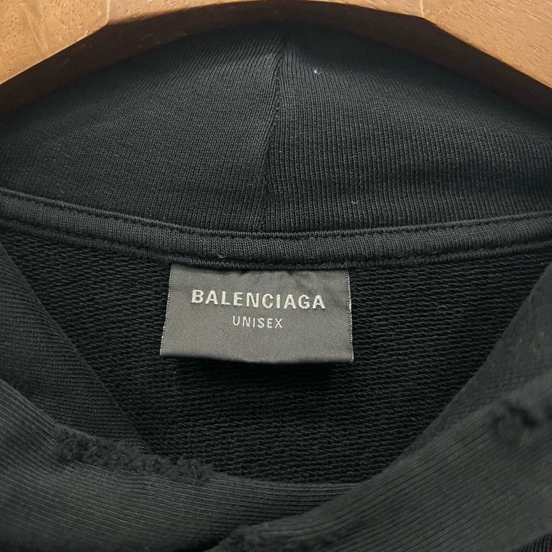 Balenciaga Balenciaga Printed logo hoodie on front Size US S / EU 44-46 / 1 - 4 Thumbnail