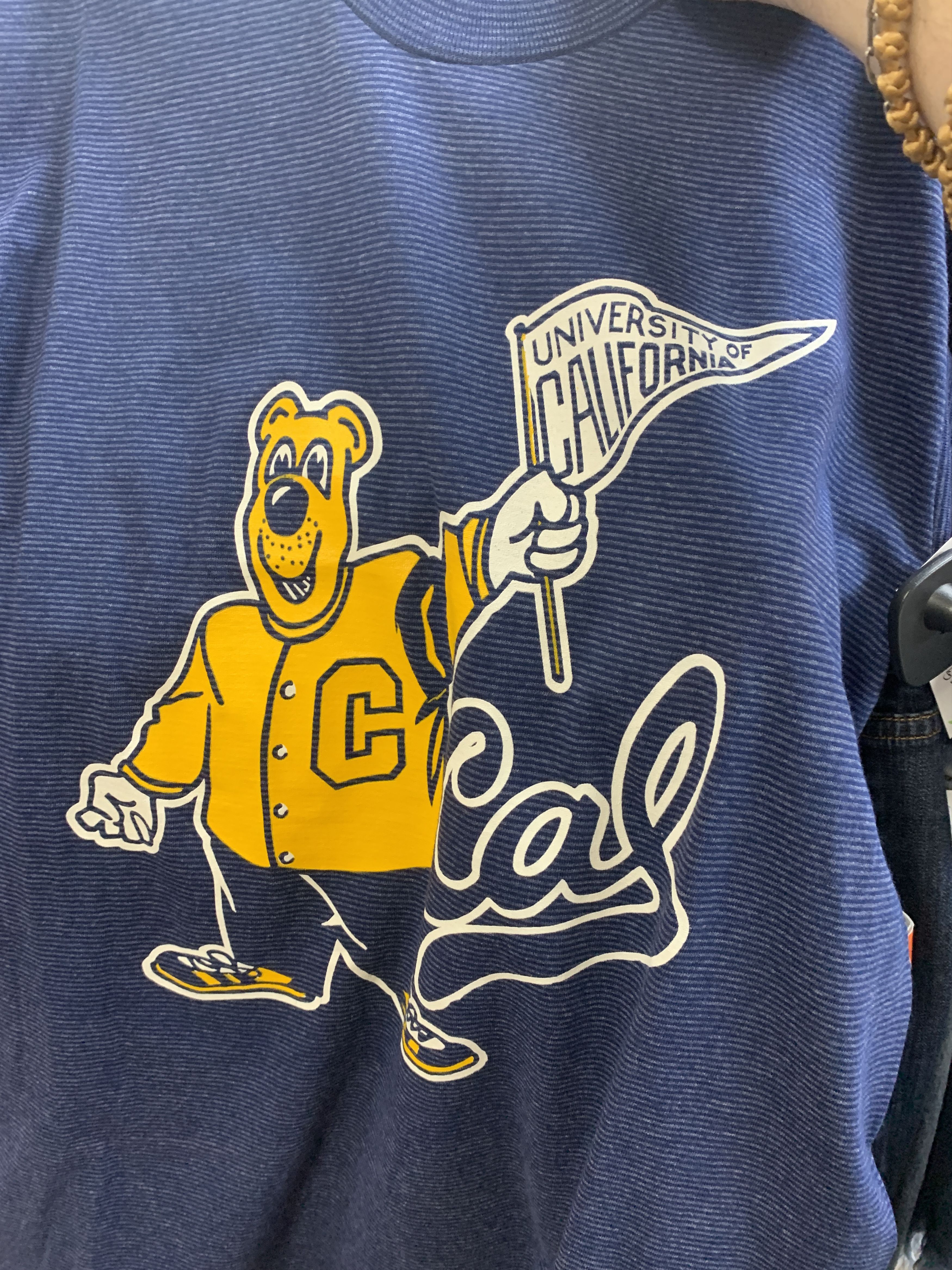 Vintage RARE Vintage 90’s CAL UC Berkeley Golden Bears College Shirt Size US M / EU 48-50 / 2 - 2 Thumbnail
