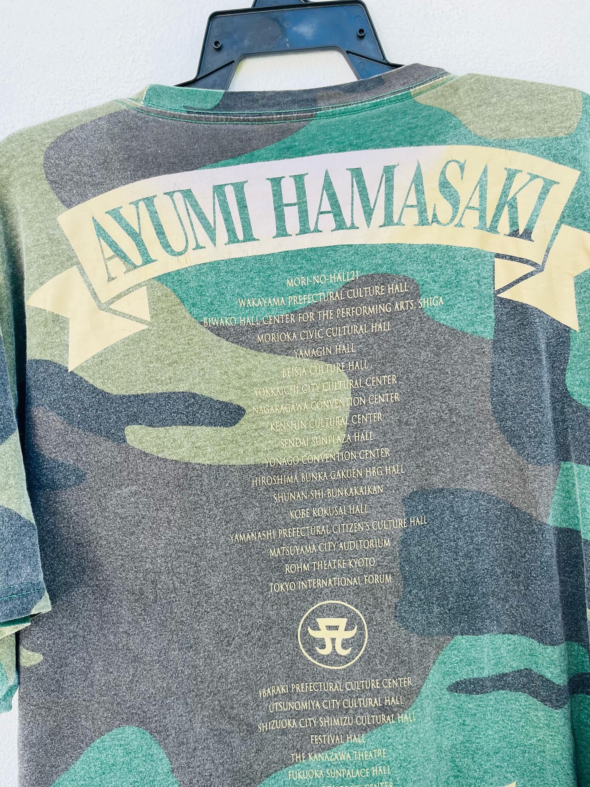 Band Tees × Vintage Vintage Ayumi Hamasaki Truoble Live Tour 2018 Shirt Size US XL / EU 56 / 4 - 8 Thumbnail