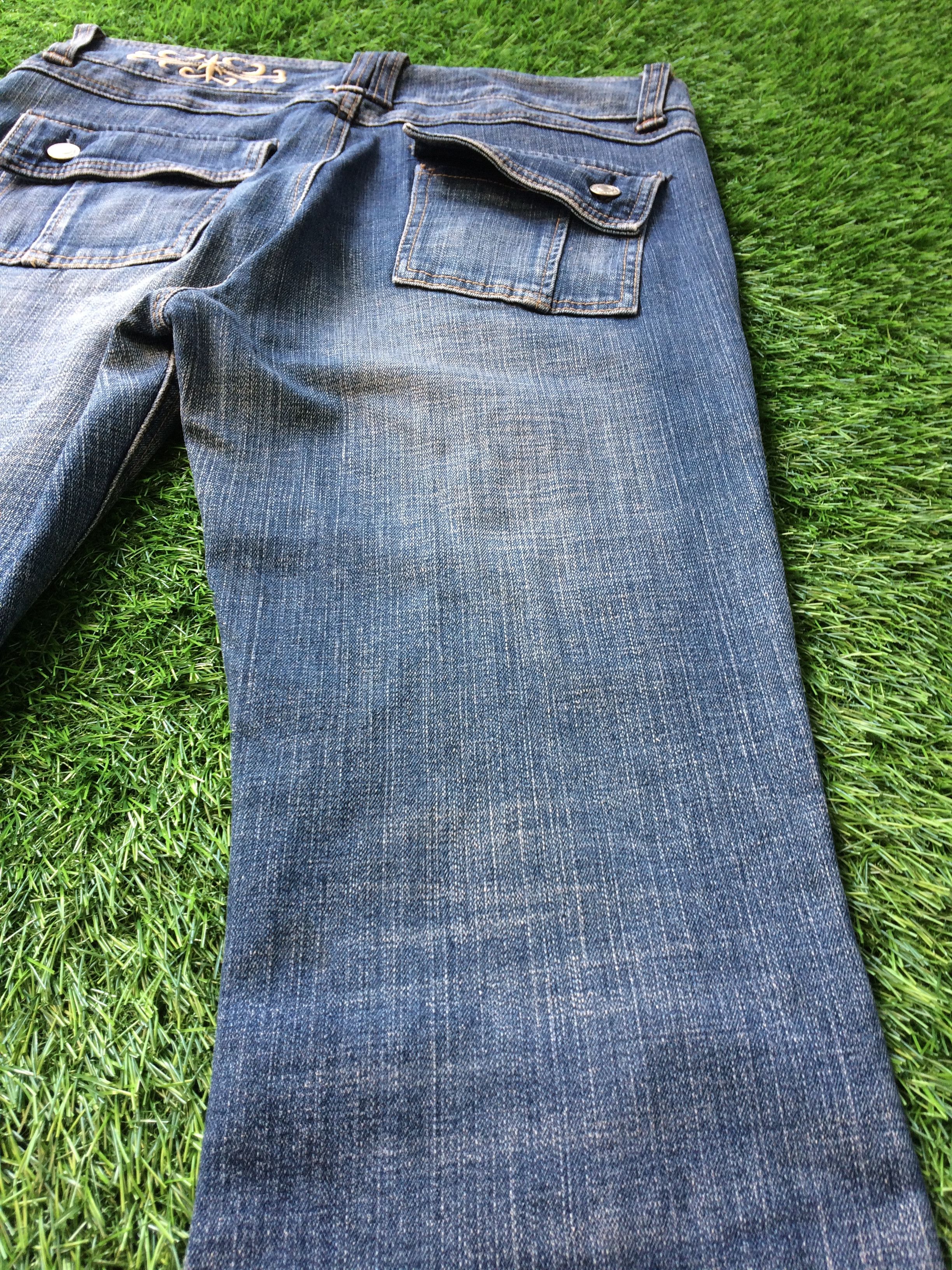 Japanese Brand × Jean Japanese Harajuku Wide Leg Flared Jeans D-769 Size US 28 / EU 44 - 8 Thumbnail