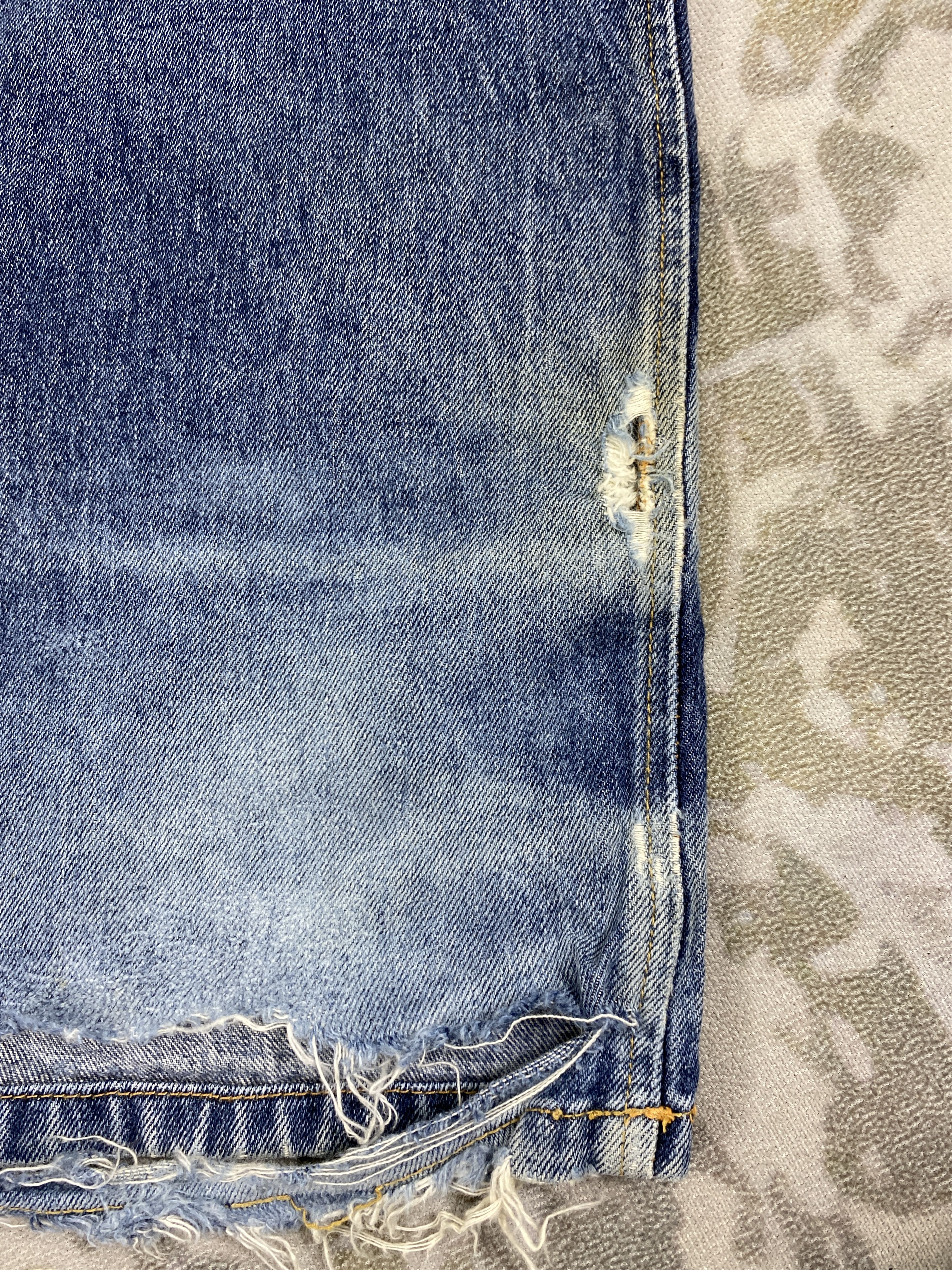 Akademiks Akademiks Distressed Blue Baggy Jeans 36x30 Denim- JN3810 Size US 36 / EU 52 - 12 Thumbnail