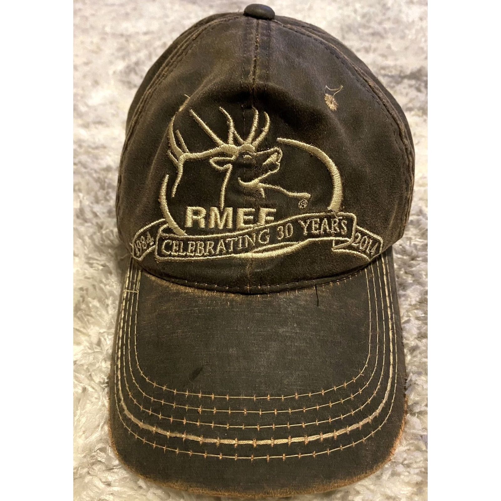 Vintage VINTAGE Rocky Mountain Elk Foundation Hat Celebrating 30 Years Size ONE SIZE - 2 Thumbnail