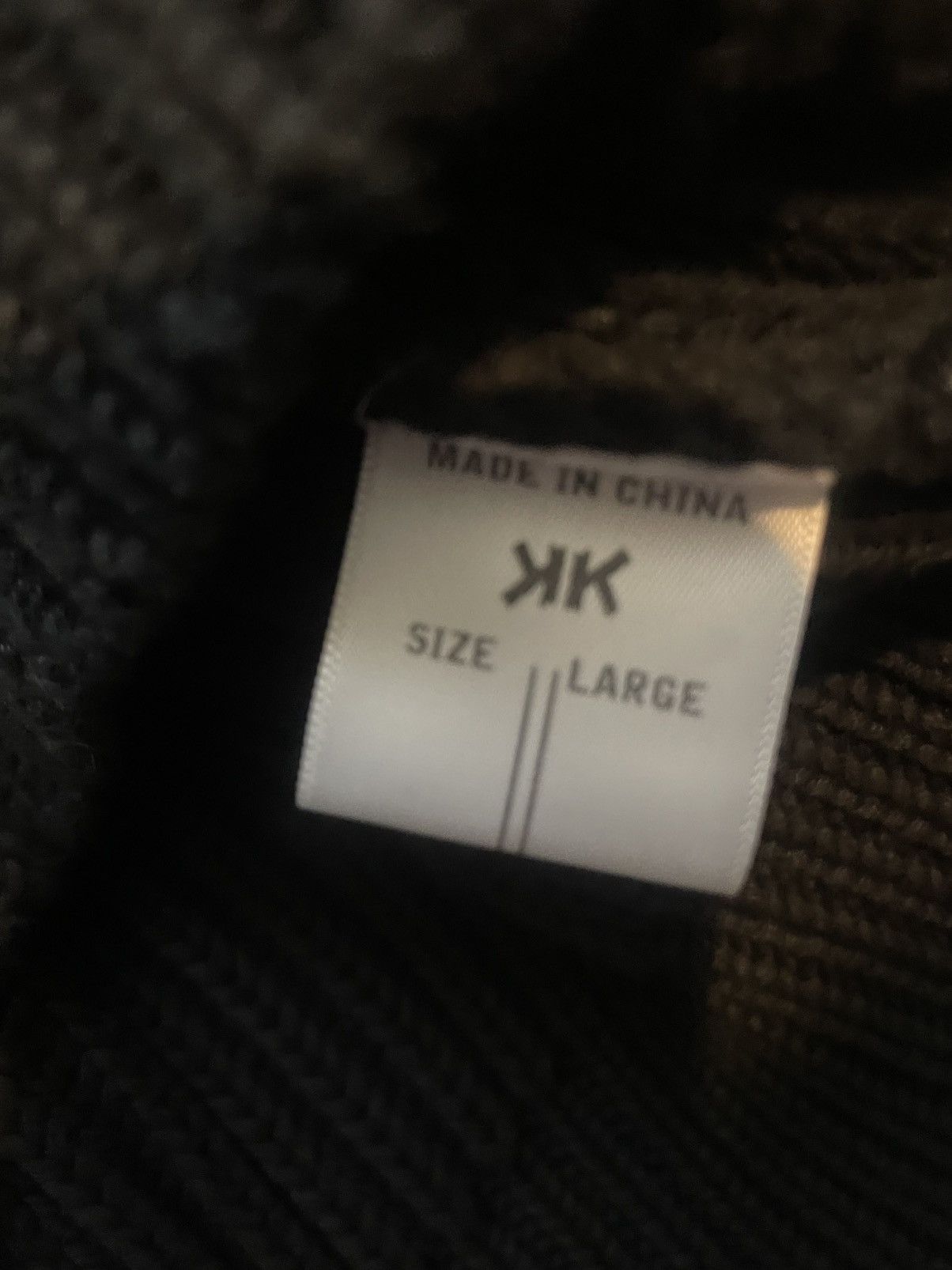 K-Two Studios K-two Studios Black Knit v2 Size US L / EU 52-54 / 3 - 5 Thumbnail