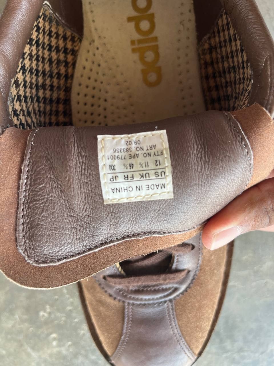Adidas × Vintage Adidas Tobacco LX 'Coffee' Size US 12.5 / EU 45-46 - 6 Thumbnail